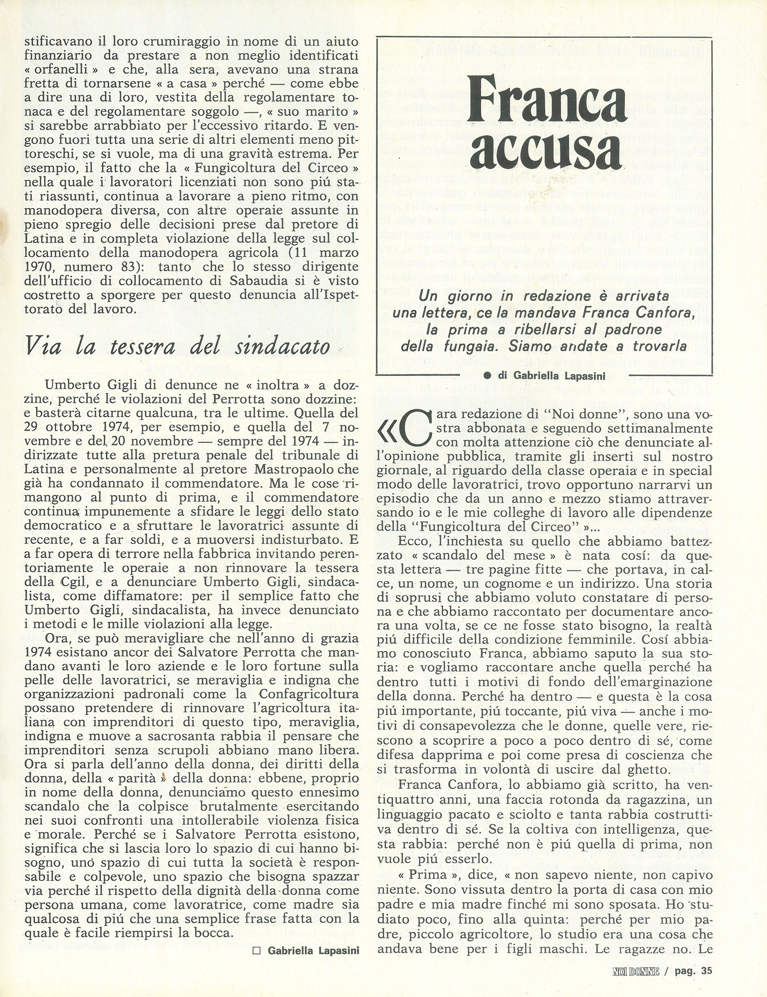 Foto: (nr 1-2) 1975, il mondo parla delle donne