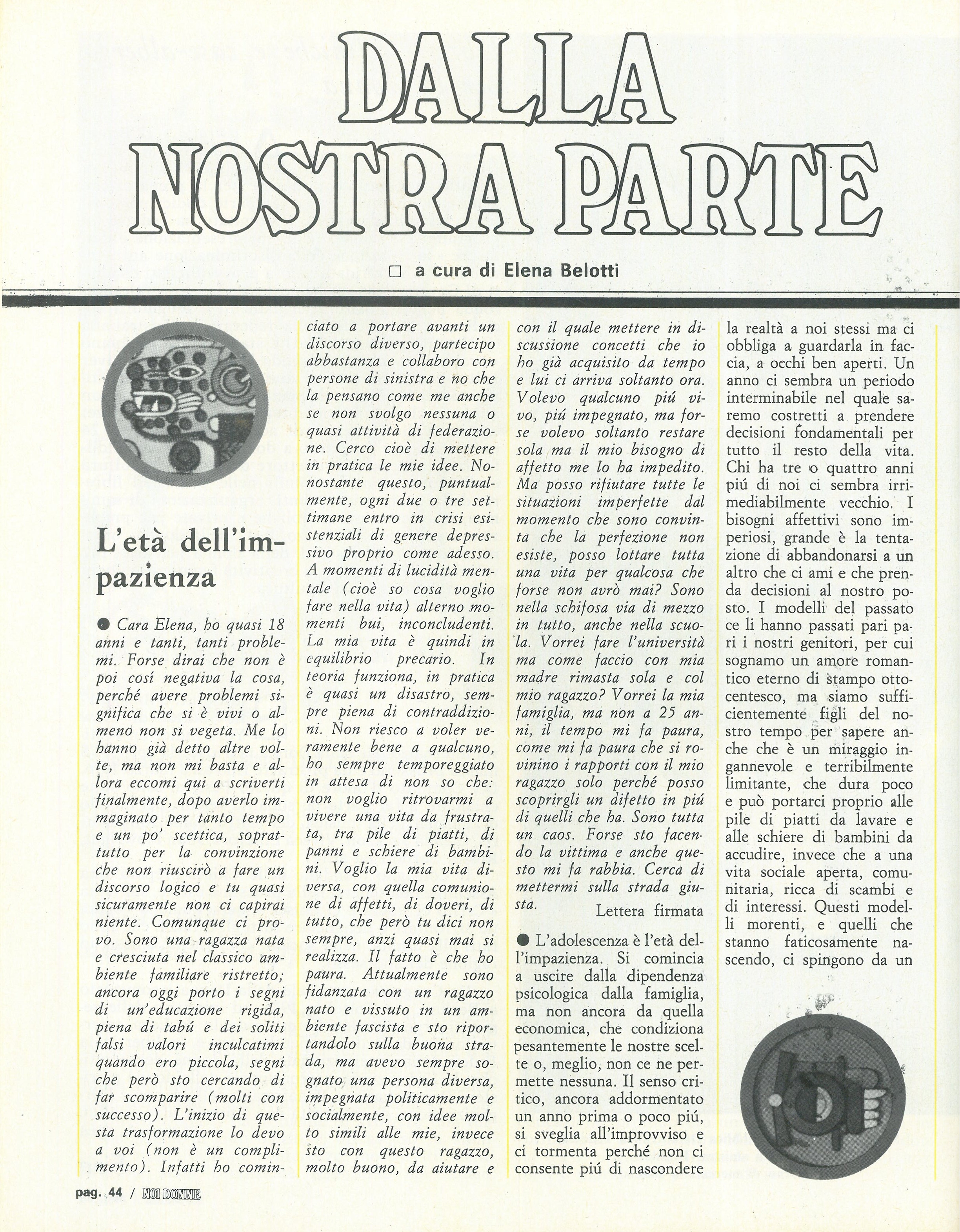 Foto: (nr 1-2) 1975, il mondo parla delle donne