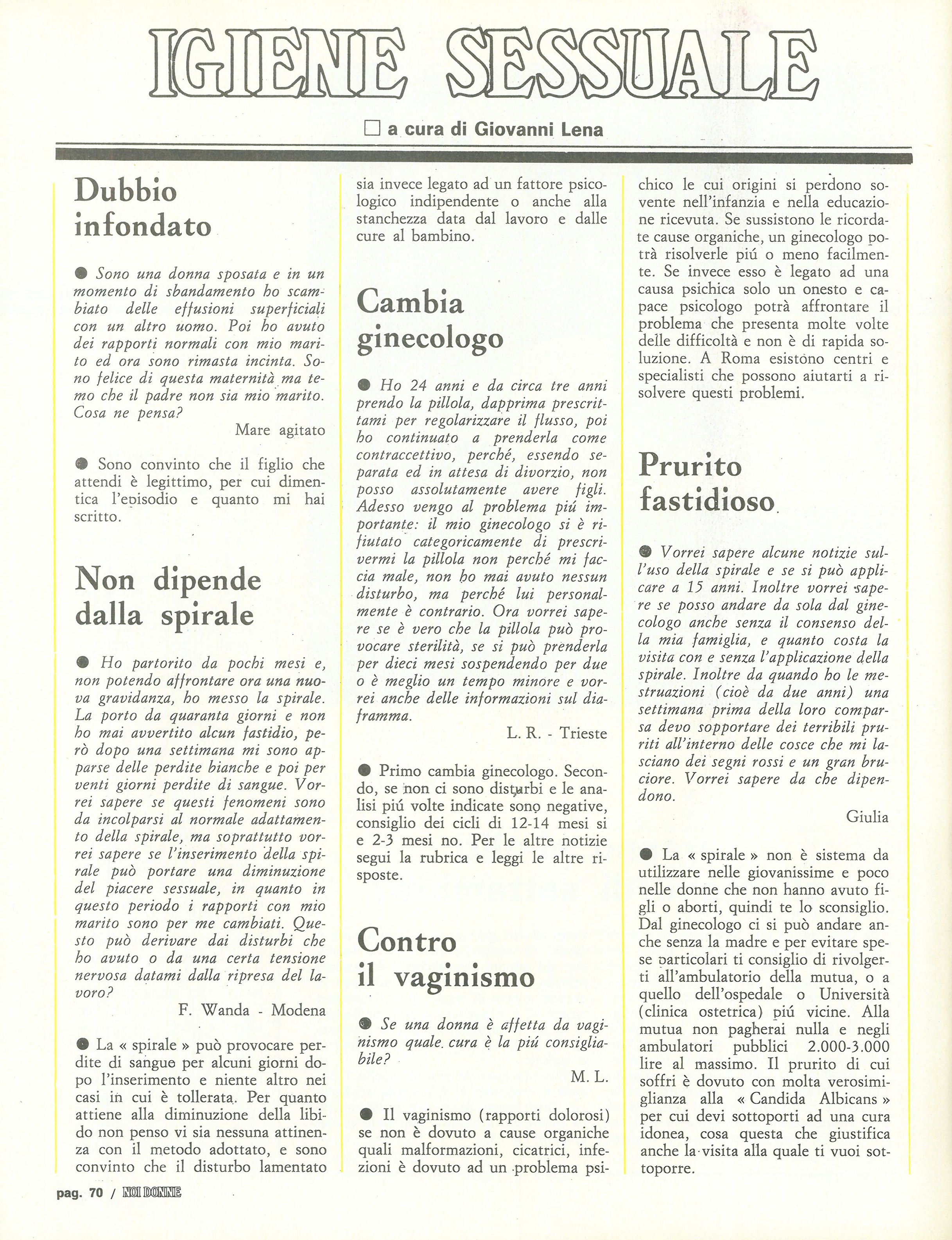 Foto: (nr 1-2) 1975, il mondo parla delle donne