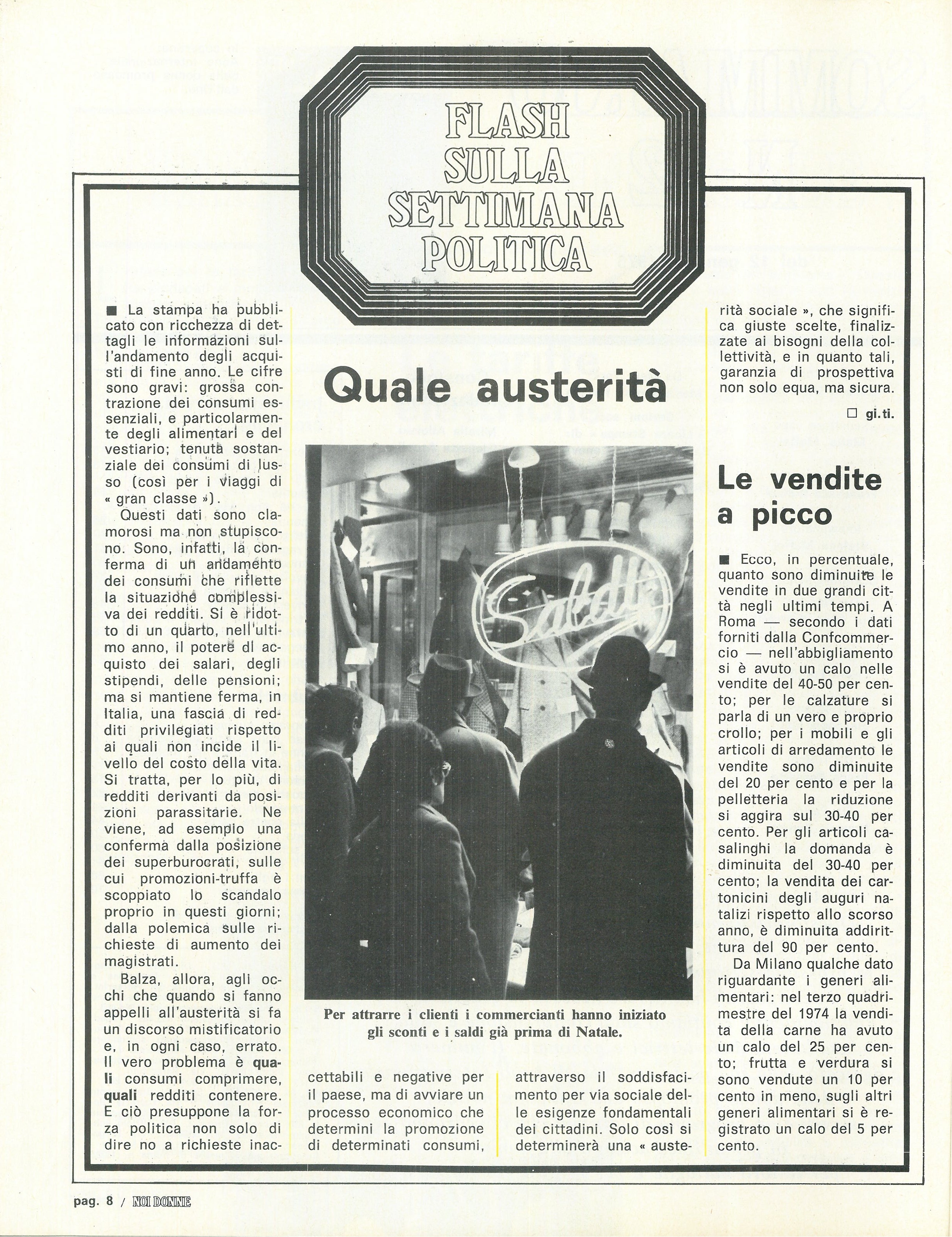 Foto: (nr 1-2) 1975, il mondo parla delle donne