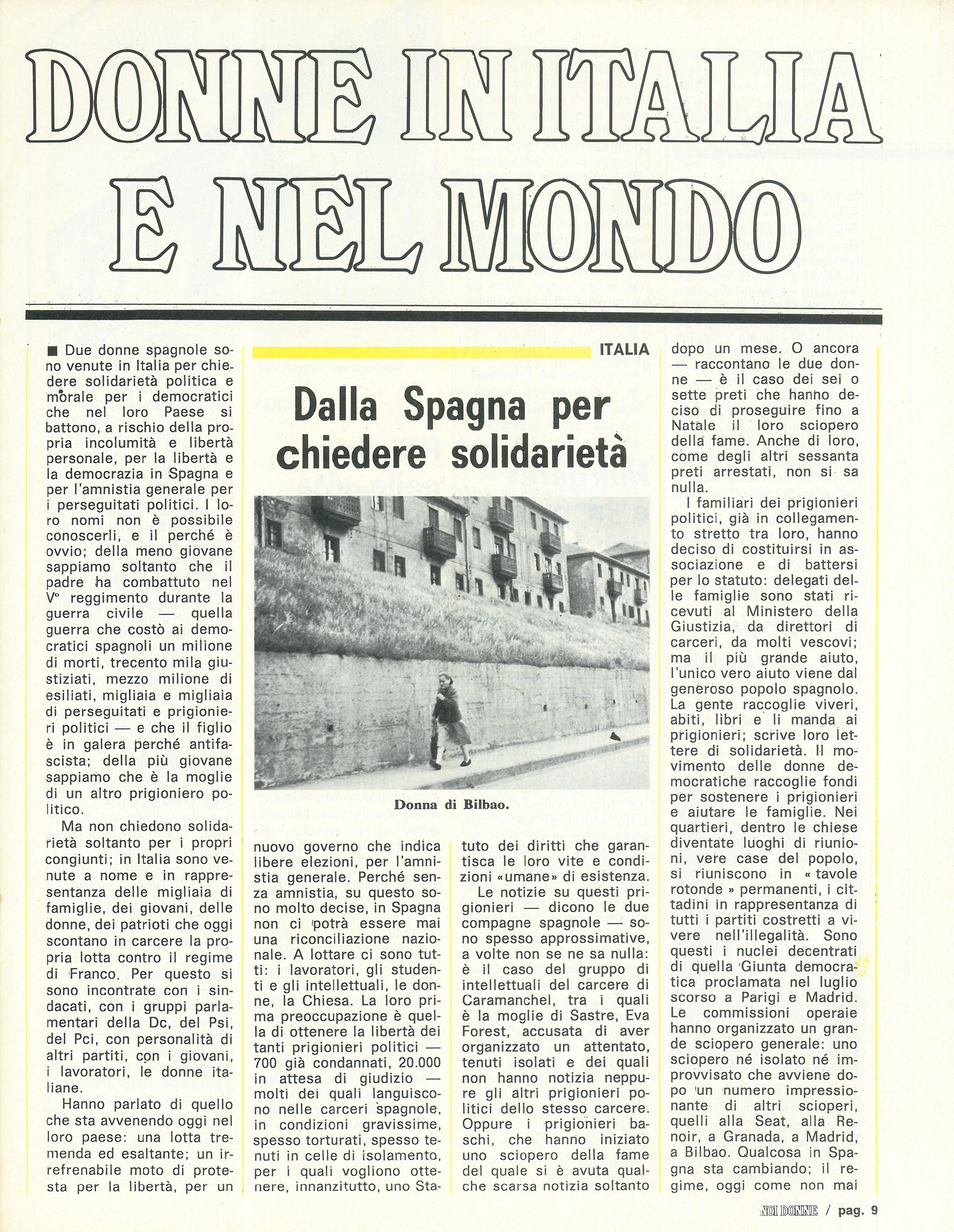 Foto: (nr 1-2) 1975, il mondo parla delle donne