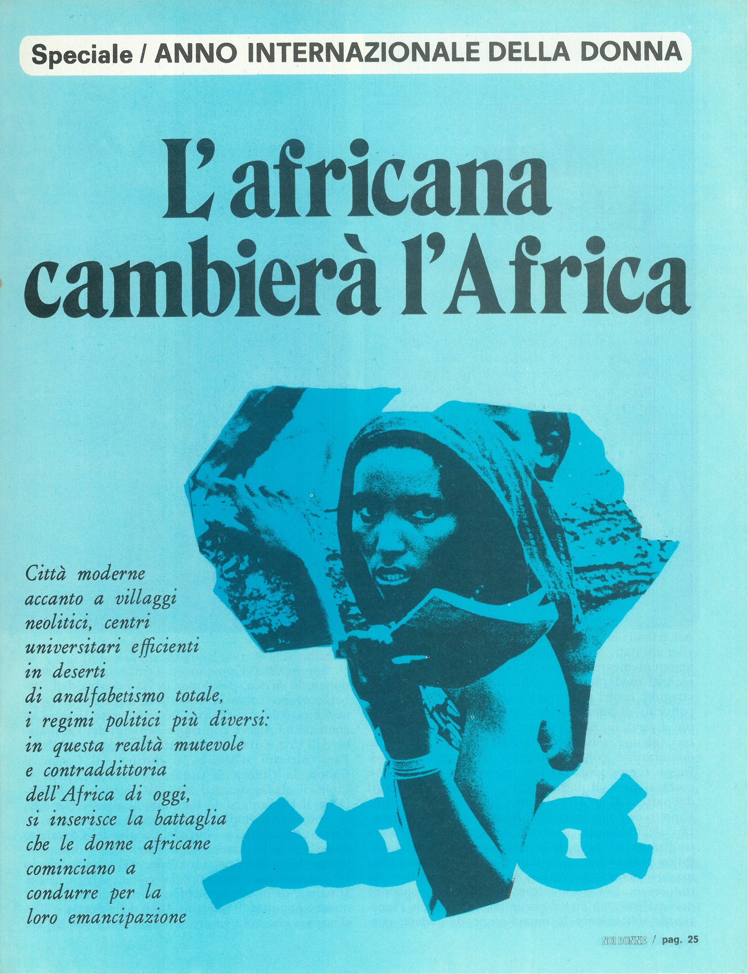 Foto: L'africana cambierà l'Africa