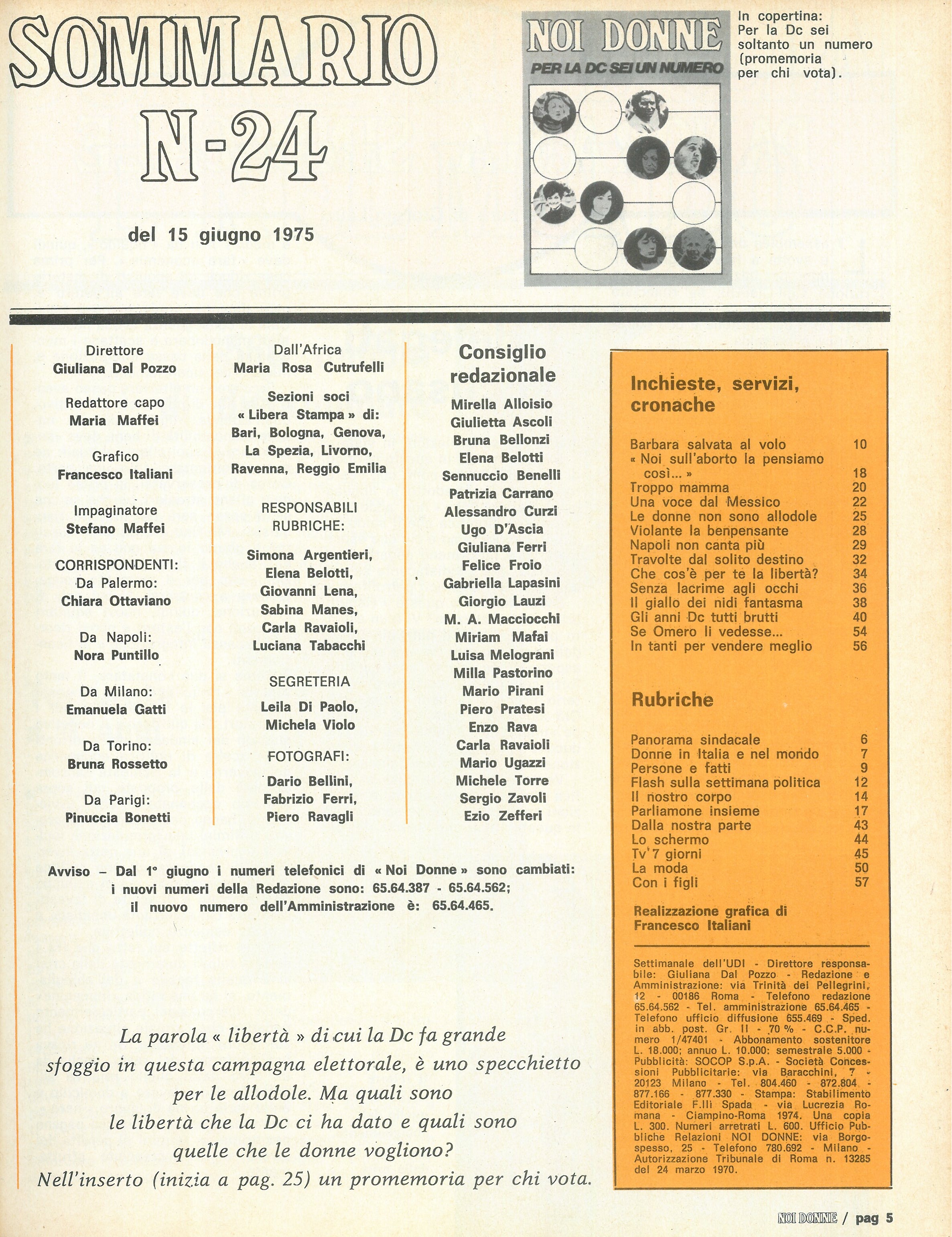 Foto: Per la DC sei un numero