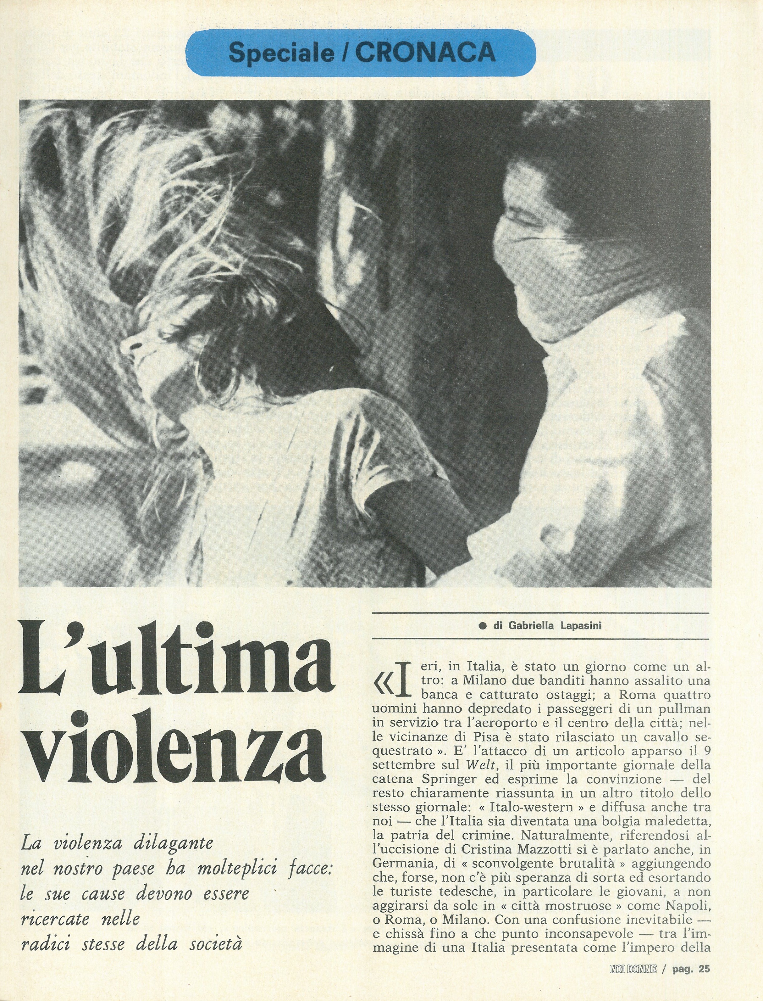 Foto: L'ultima violenza