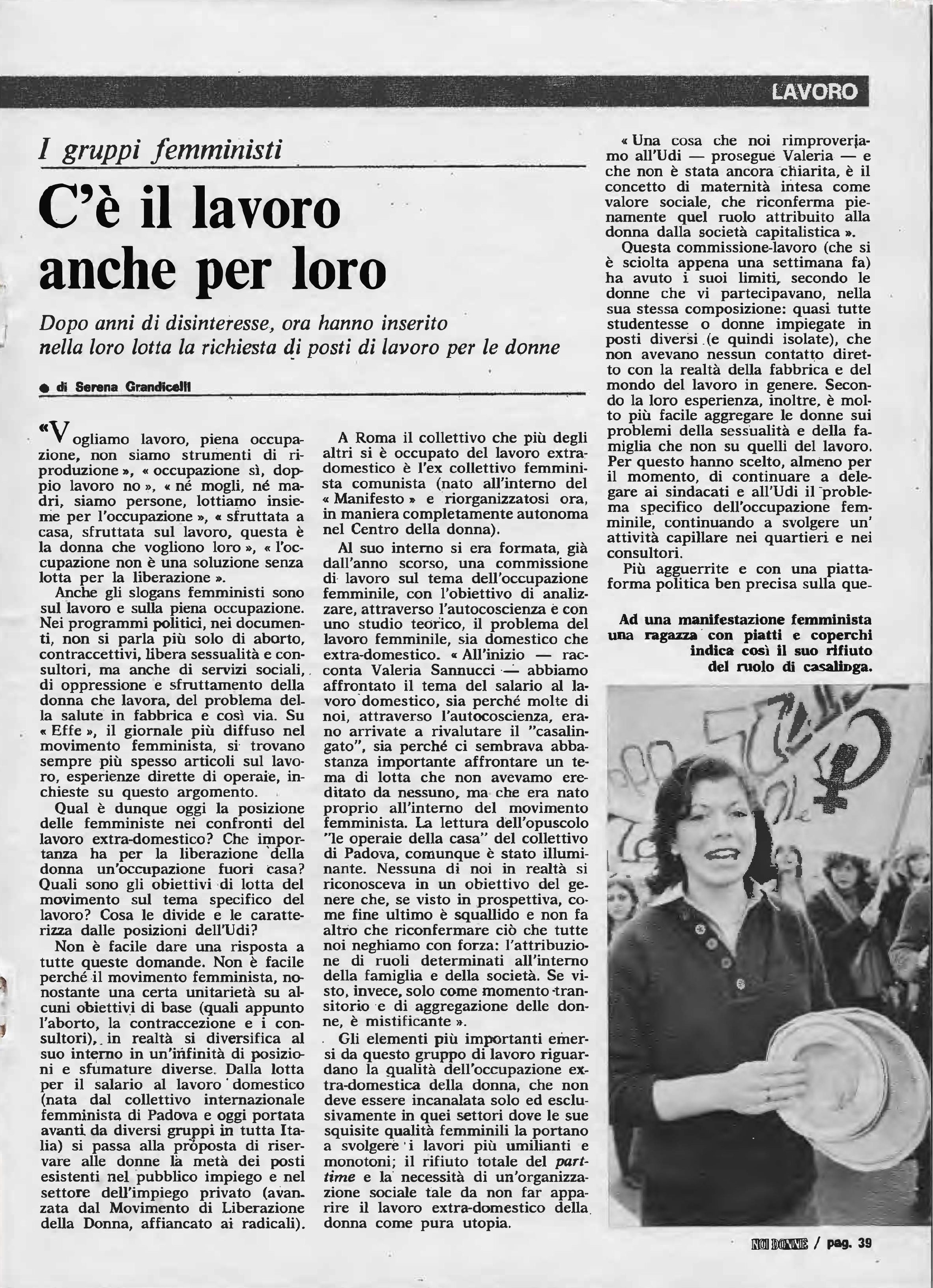 Foto: festa del lavoro