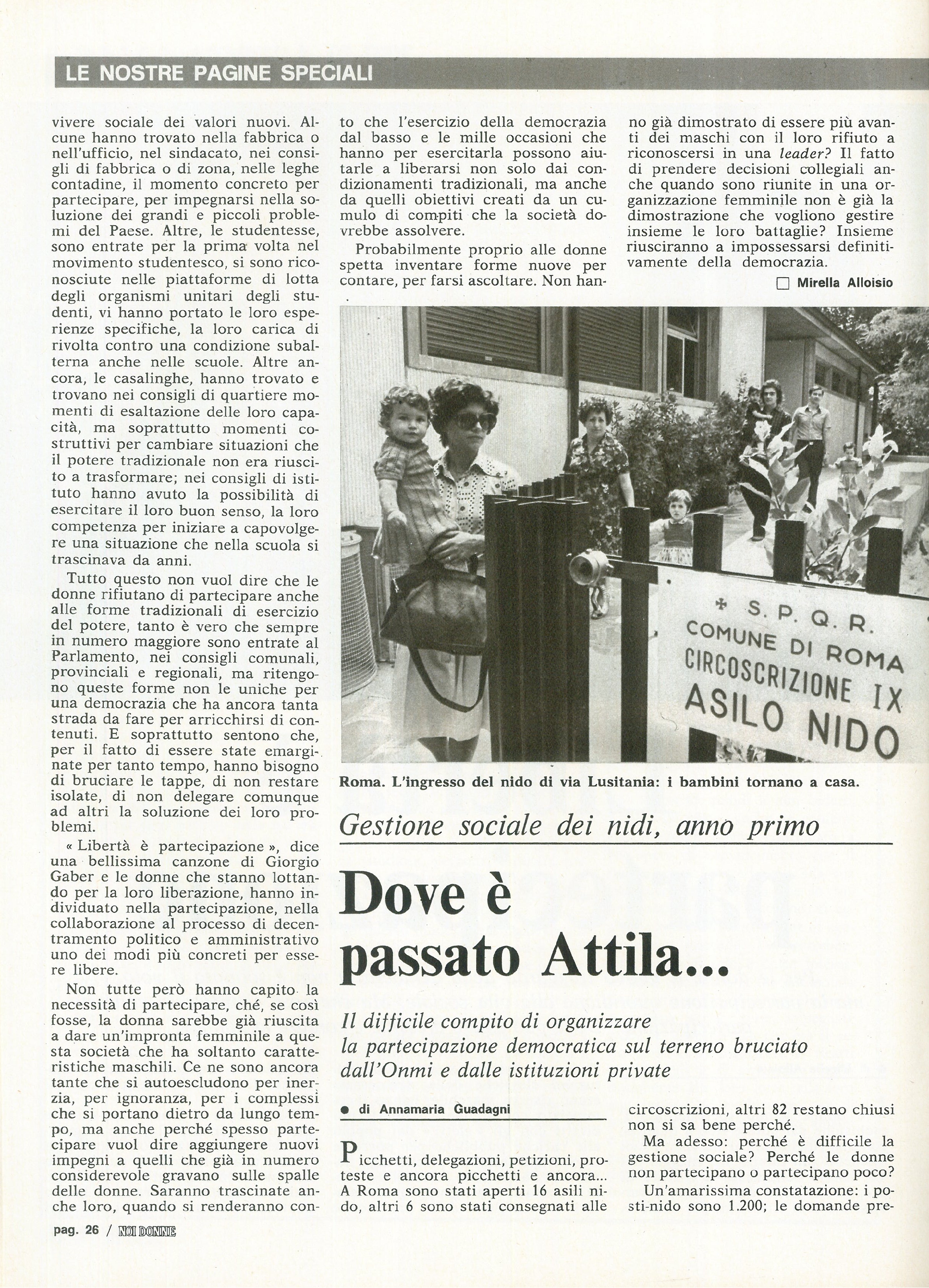 Foto: Dove, come, quando le donne fanno politica