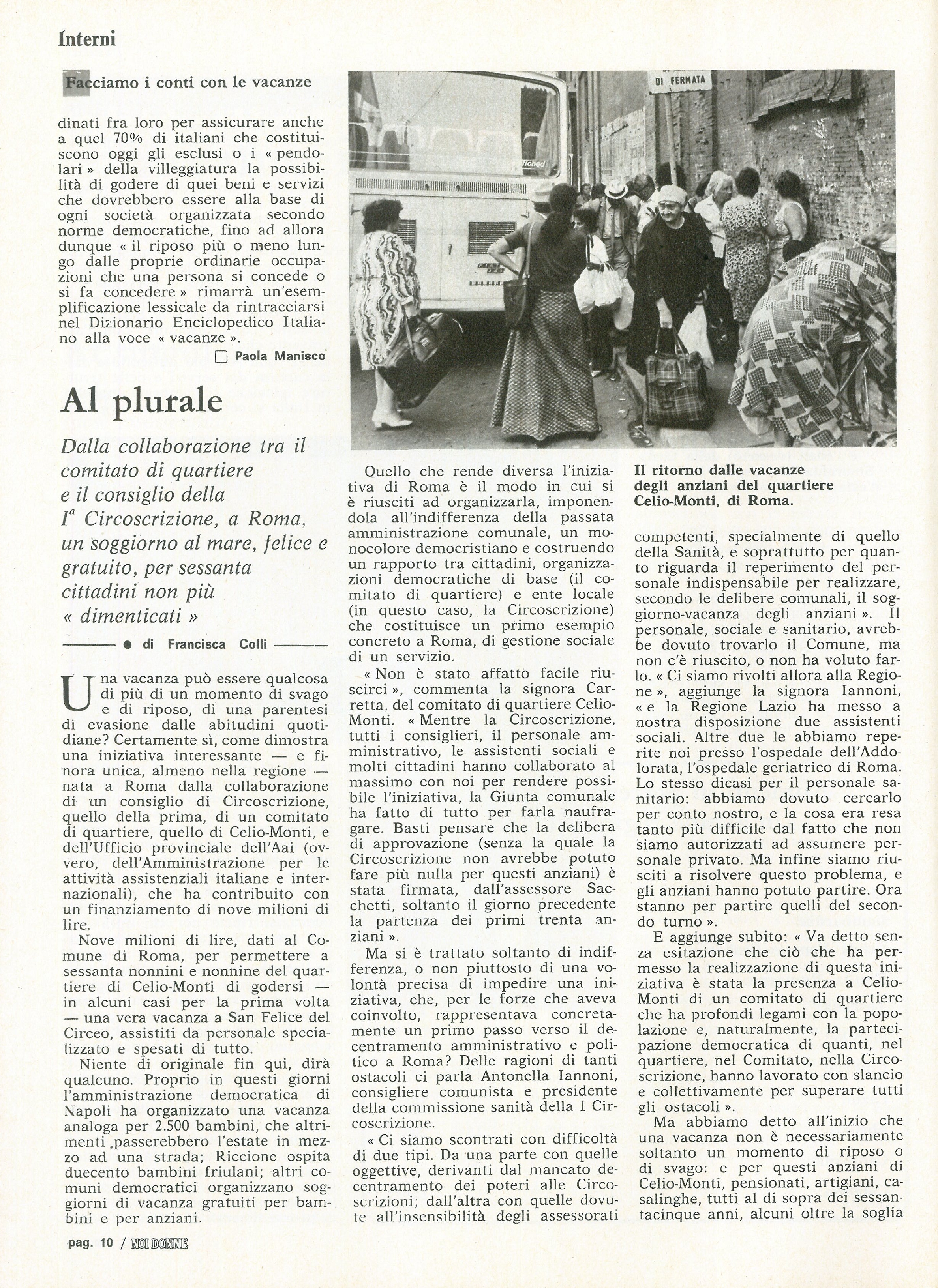 Foto: Le giovani femministe '76