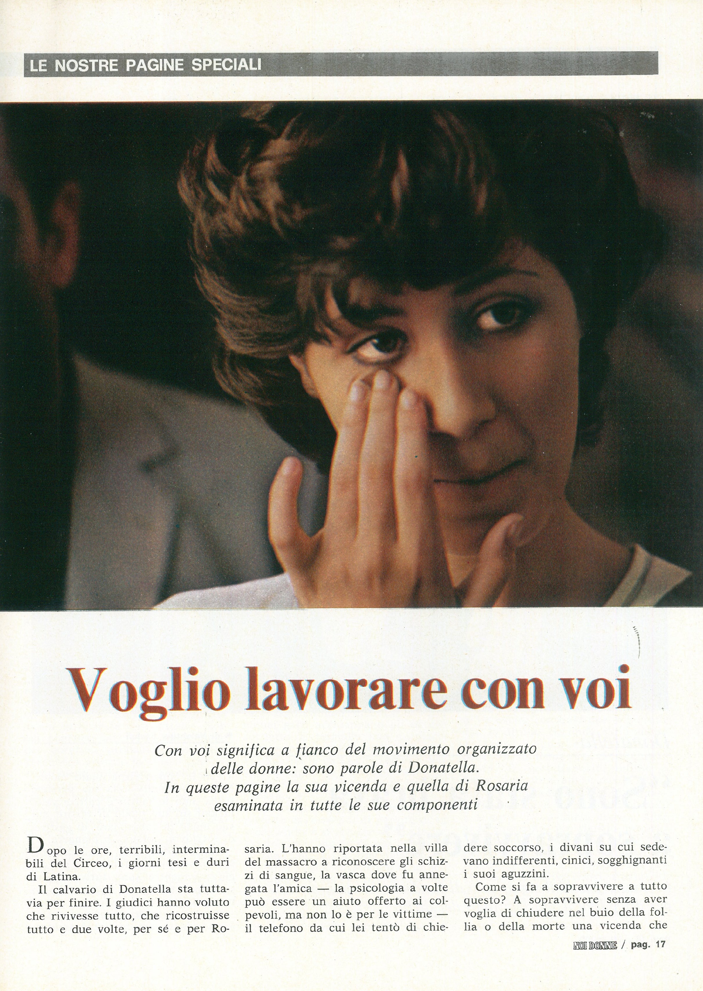 Foto: Voglio lavorare con voi