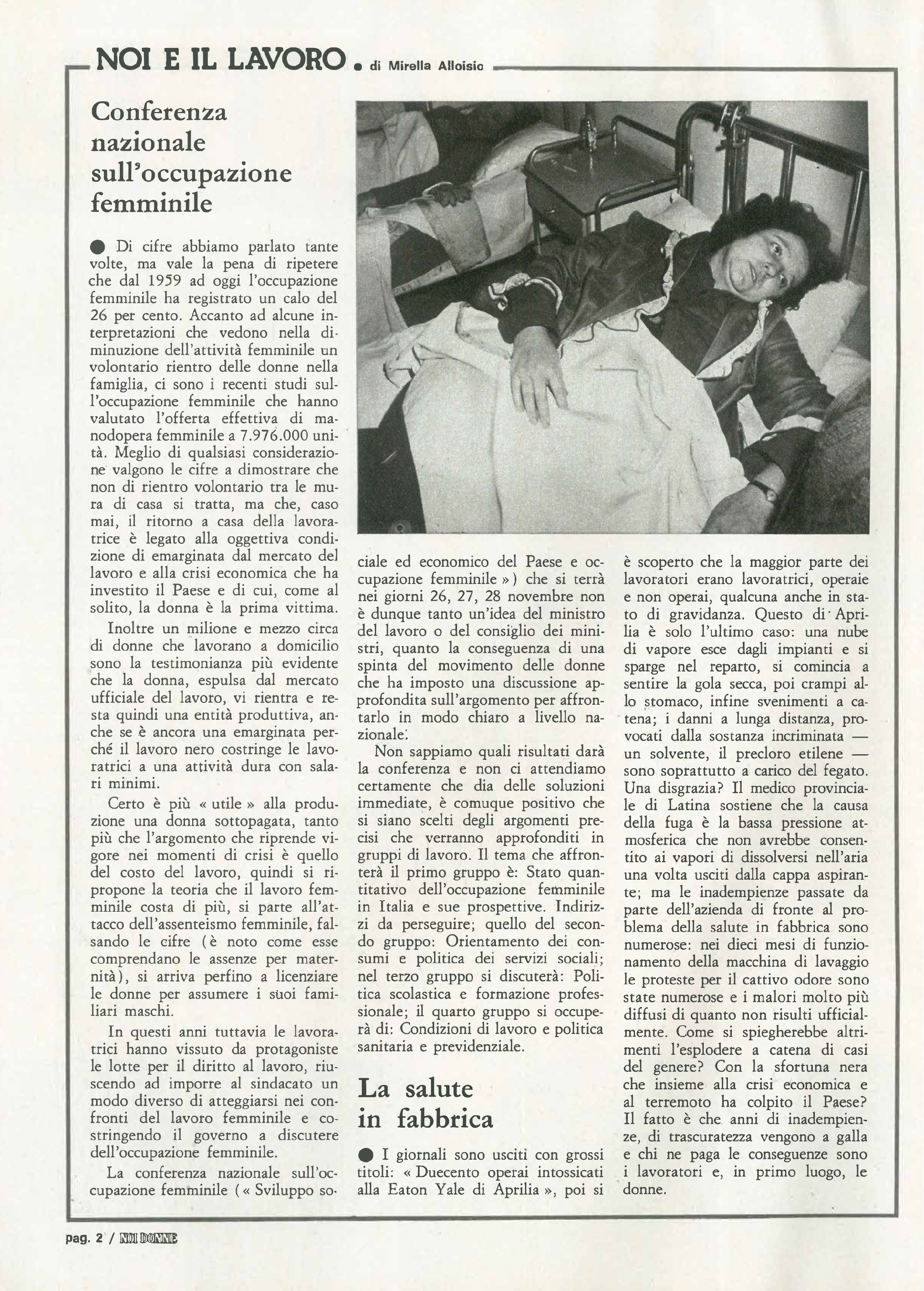 Foto: NOI DONNE come scrivere un giornale per le donne