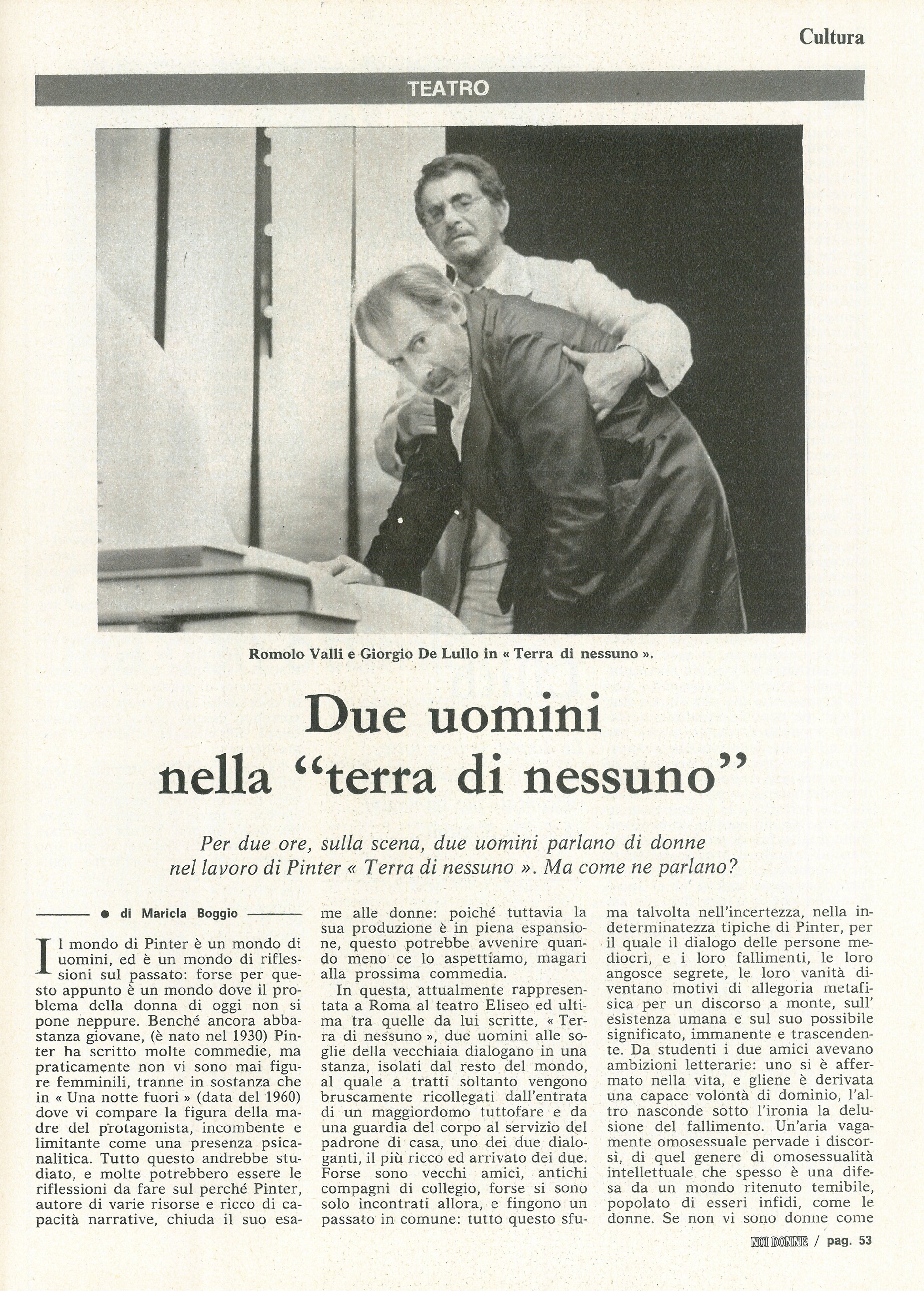 Foto: NOI DONNE come scrivere un giornale per le donne