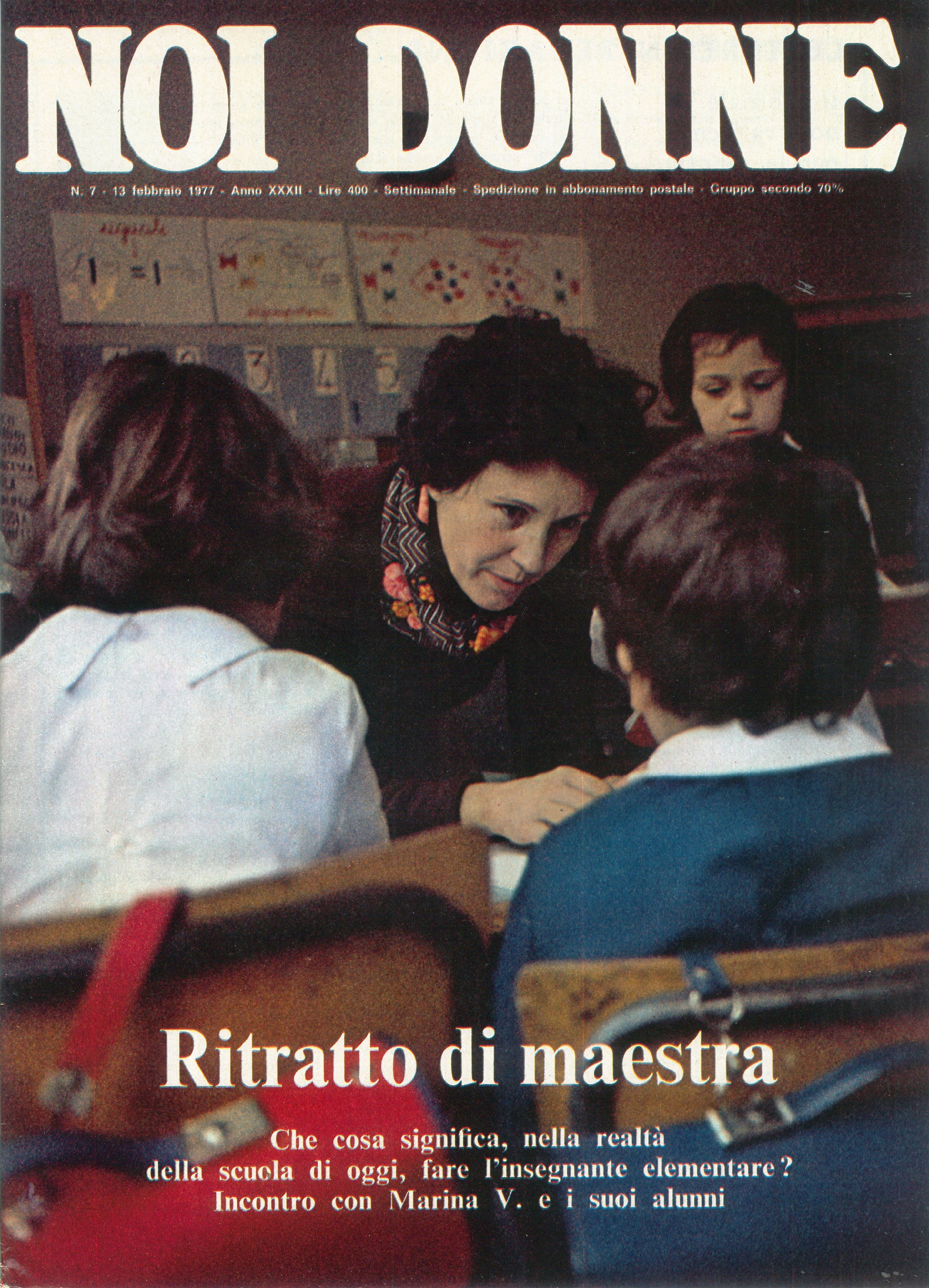 Foto: ritratto di maestra