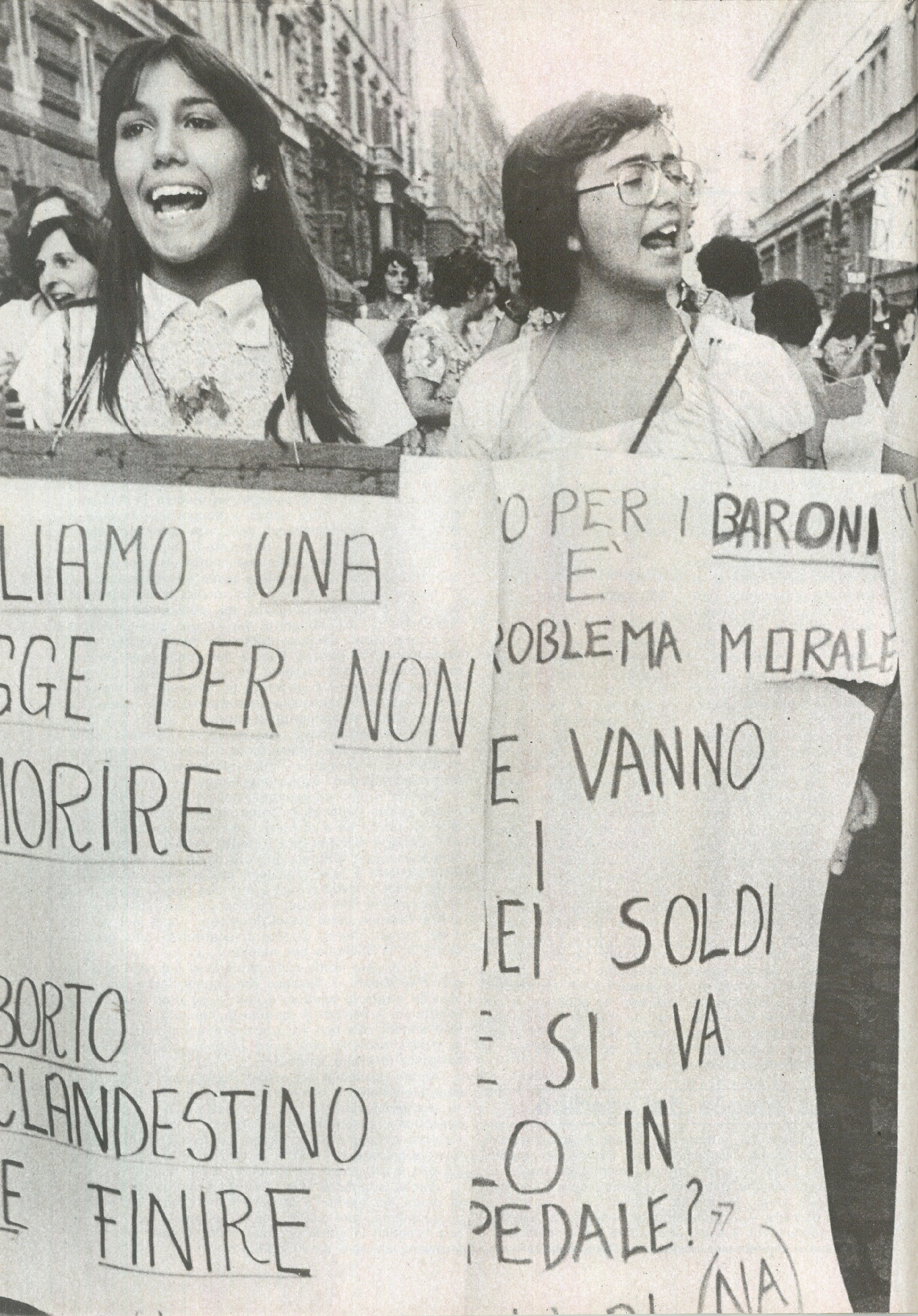 Foto: Le emigranti dell'aborto