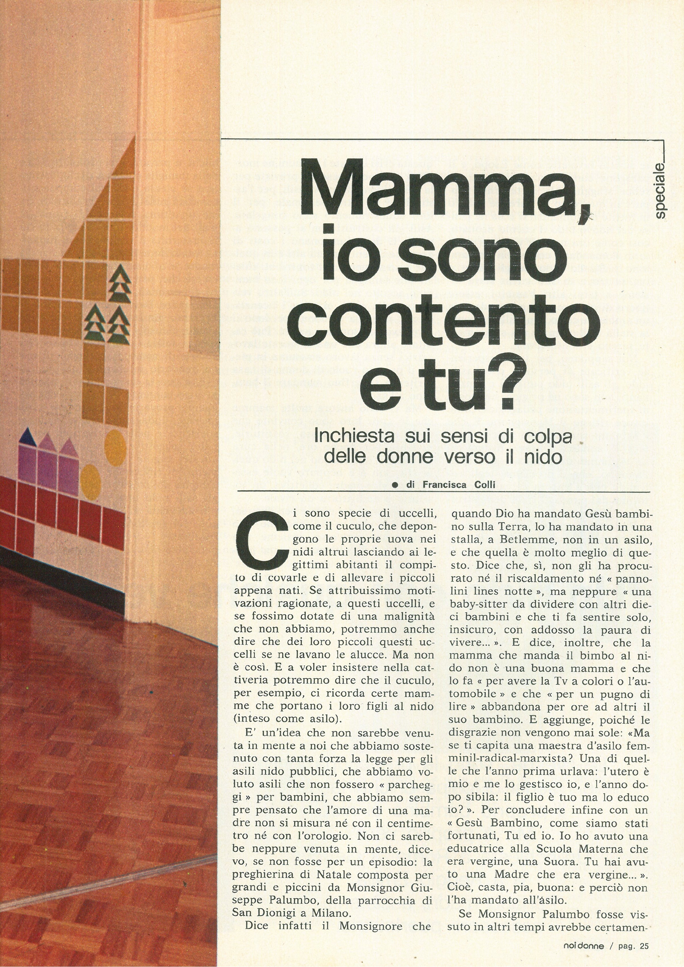 Foto: Mamma io sono contento e tu?