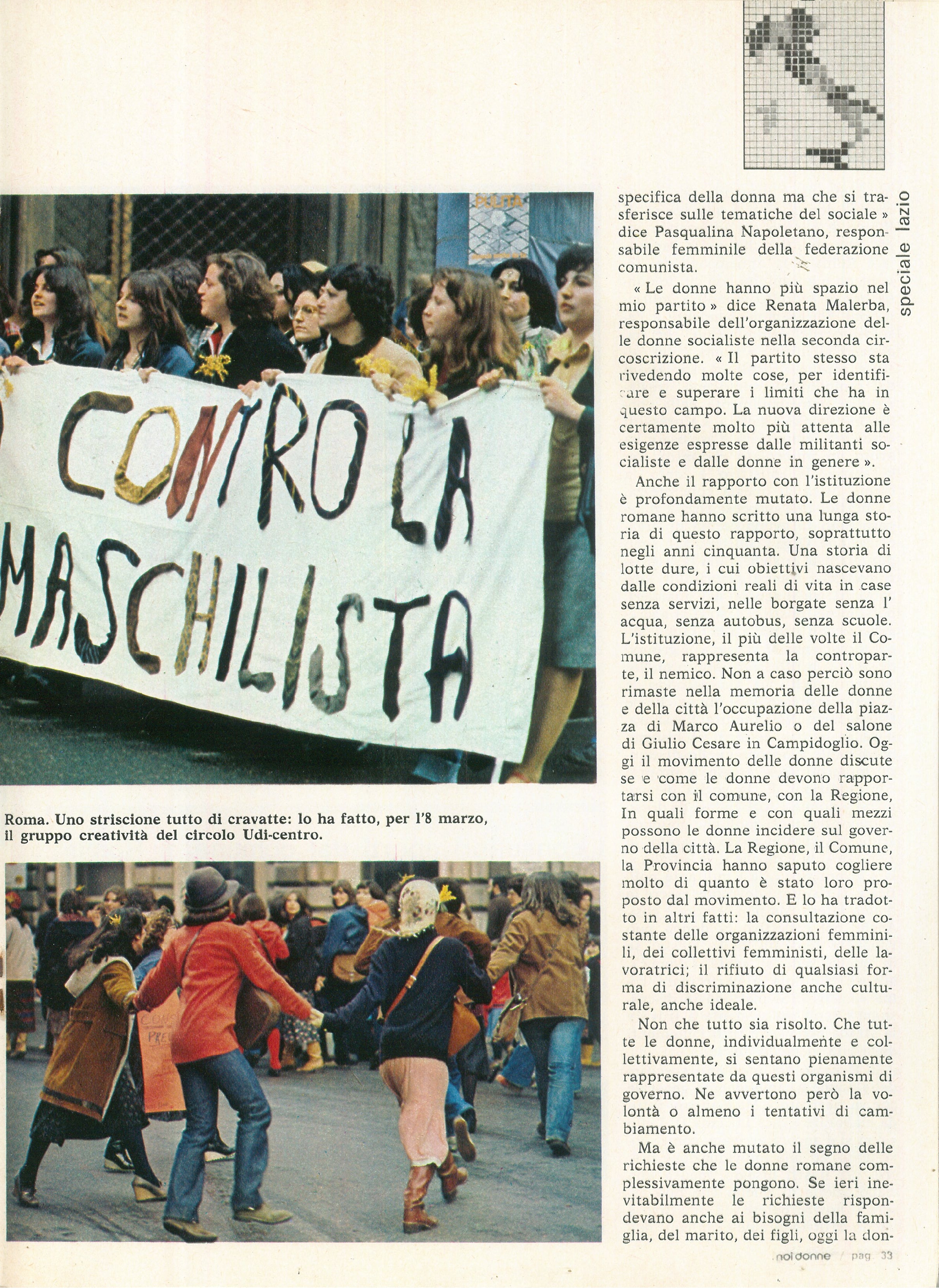 Foto: Le donne del Lazio