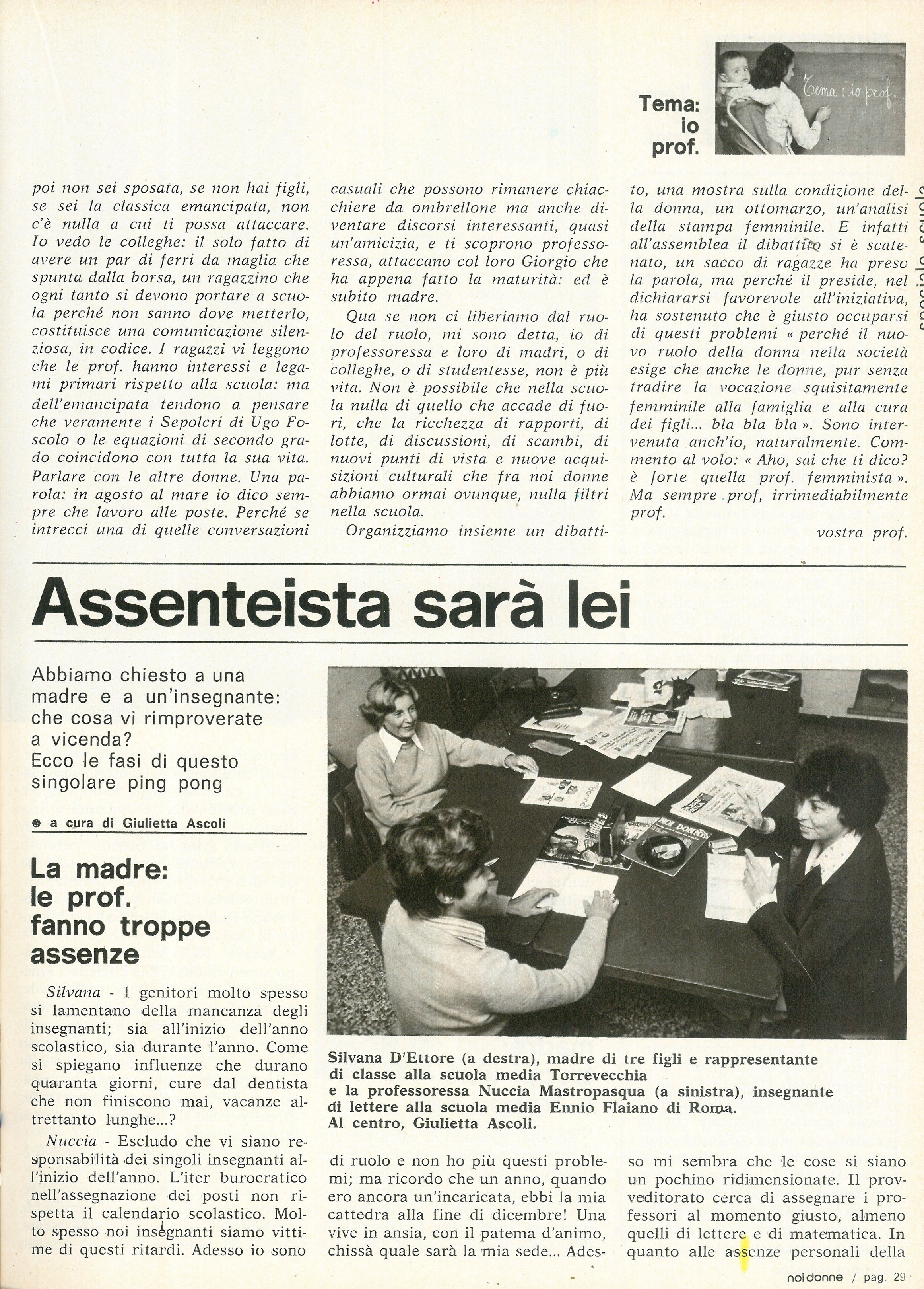 Foto: Speciale scuola: io prof.