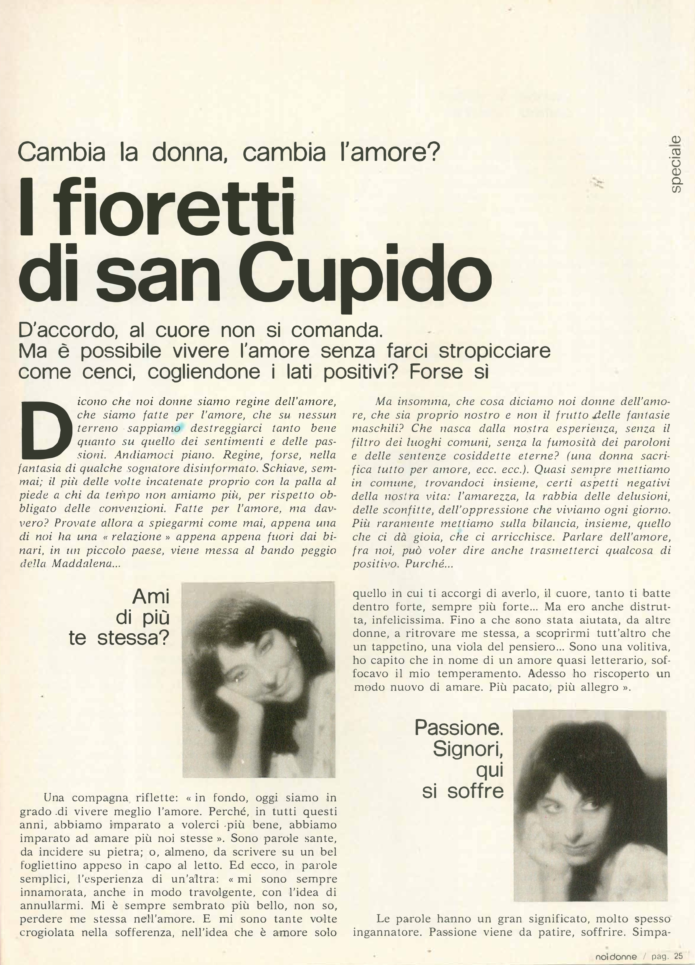 Foto: Cambia la donna cambia l'amore?