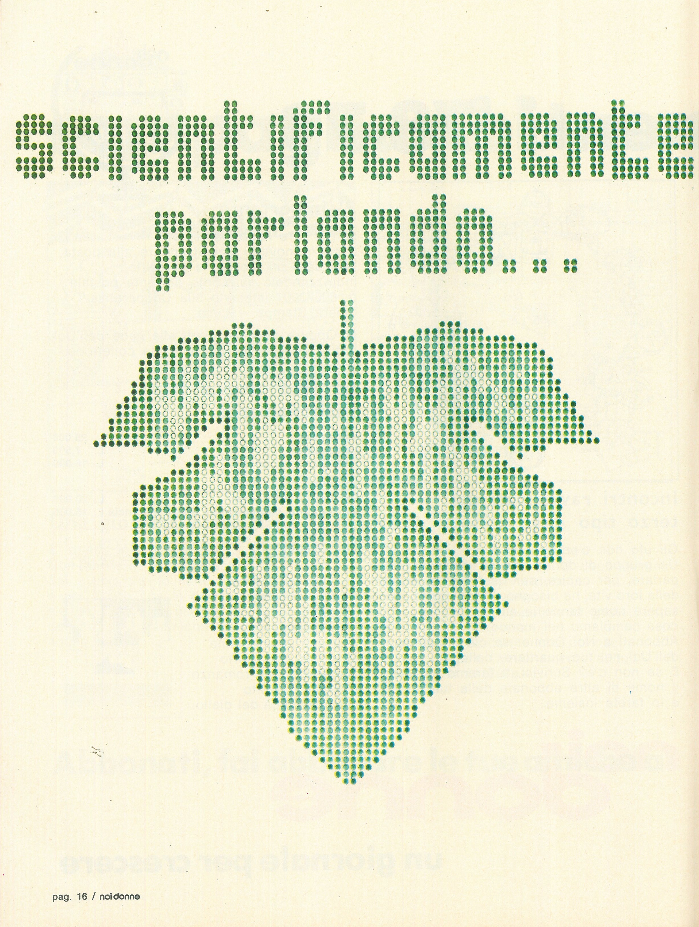 Foto: Scientificamente parlando