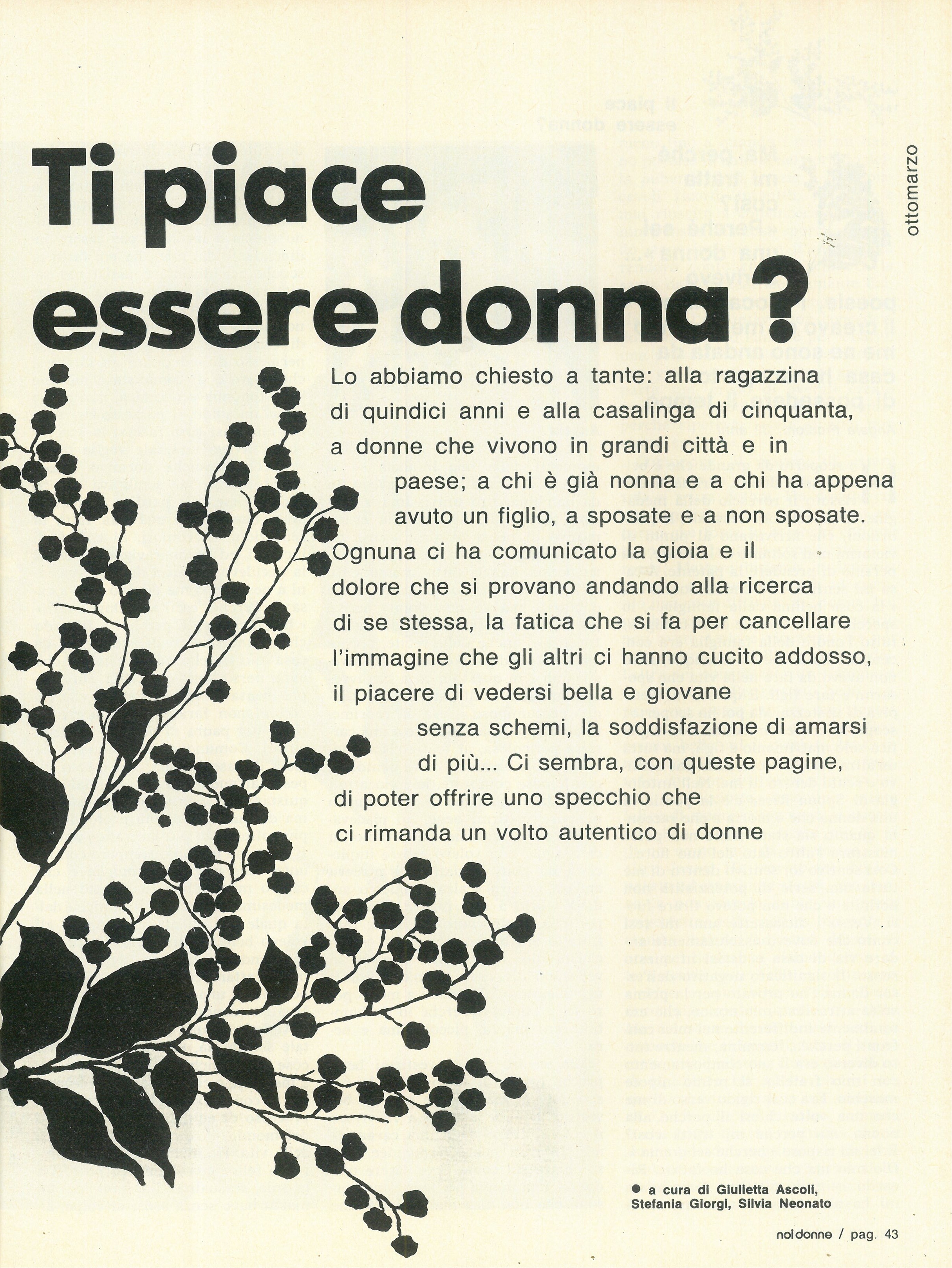 Foto: (nr 10-11) Ti piace essere donna?