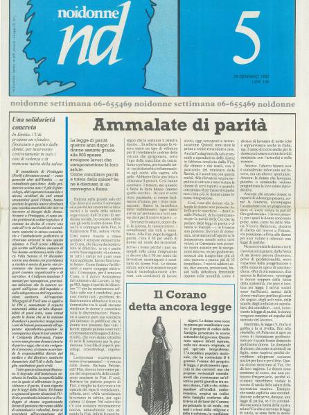 Noi Donne del 29-01-1982