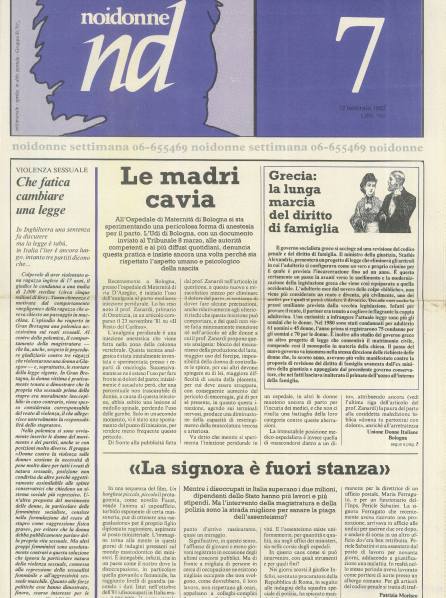 Noi Donne del 12-02-1982