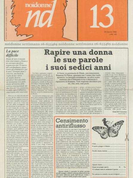 Noi Donne del 26-03-1982