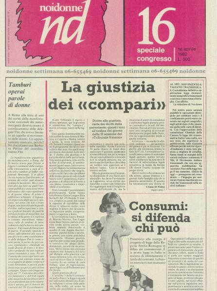 Noi Donne del 16-04-1982