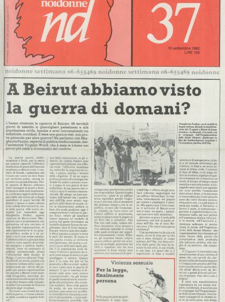 Noi Donne del 10-09-1982