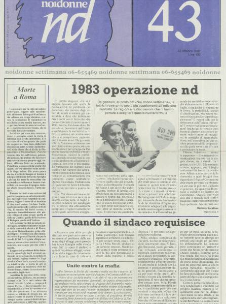 Noi Donne del 22-10-1982