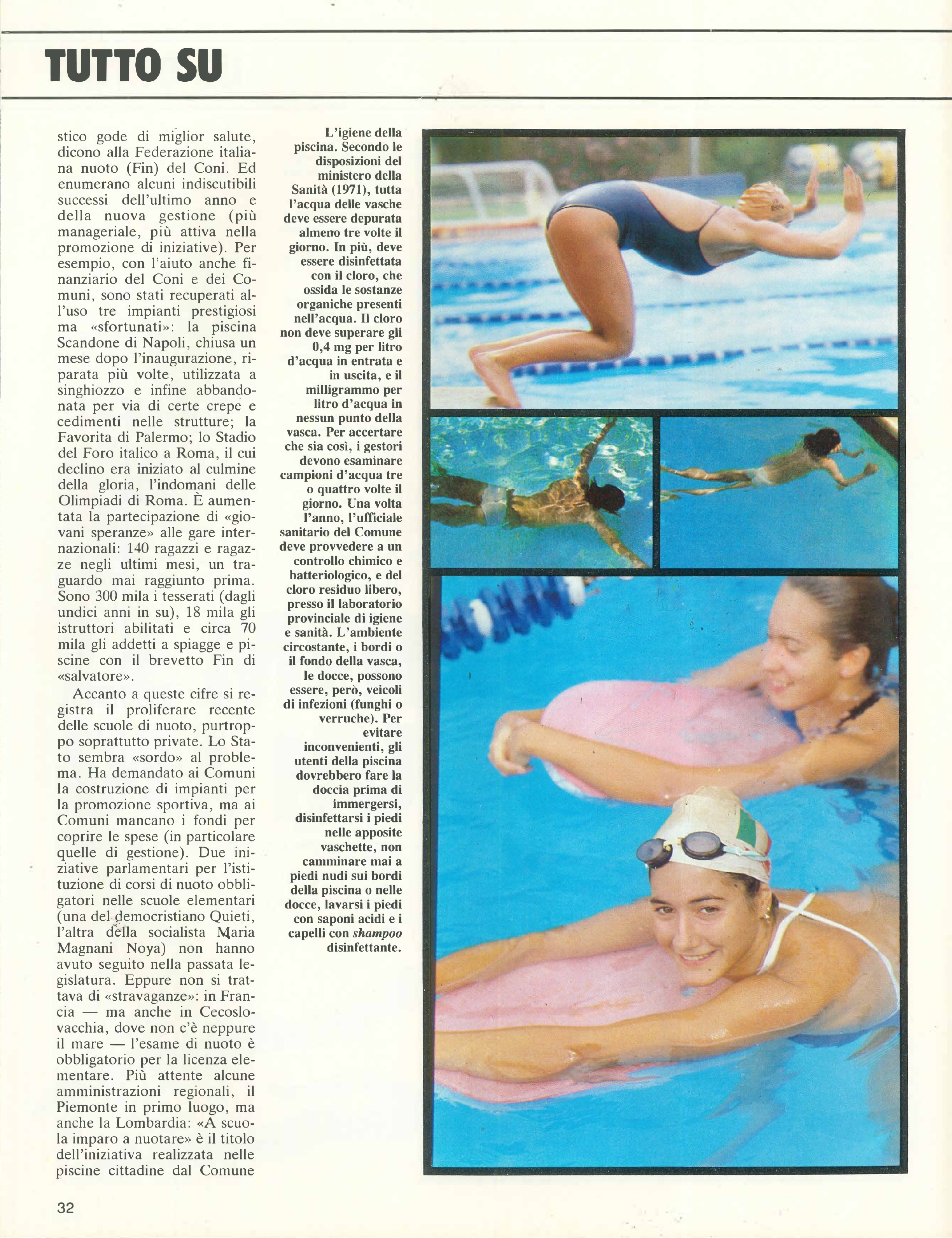 Foto: Le meraviglie del nuoto