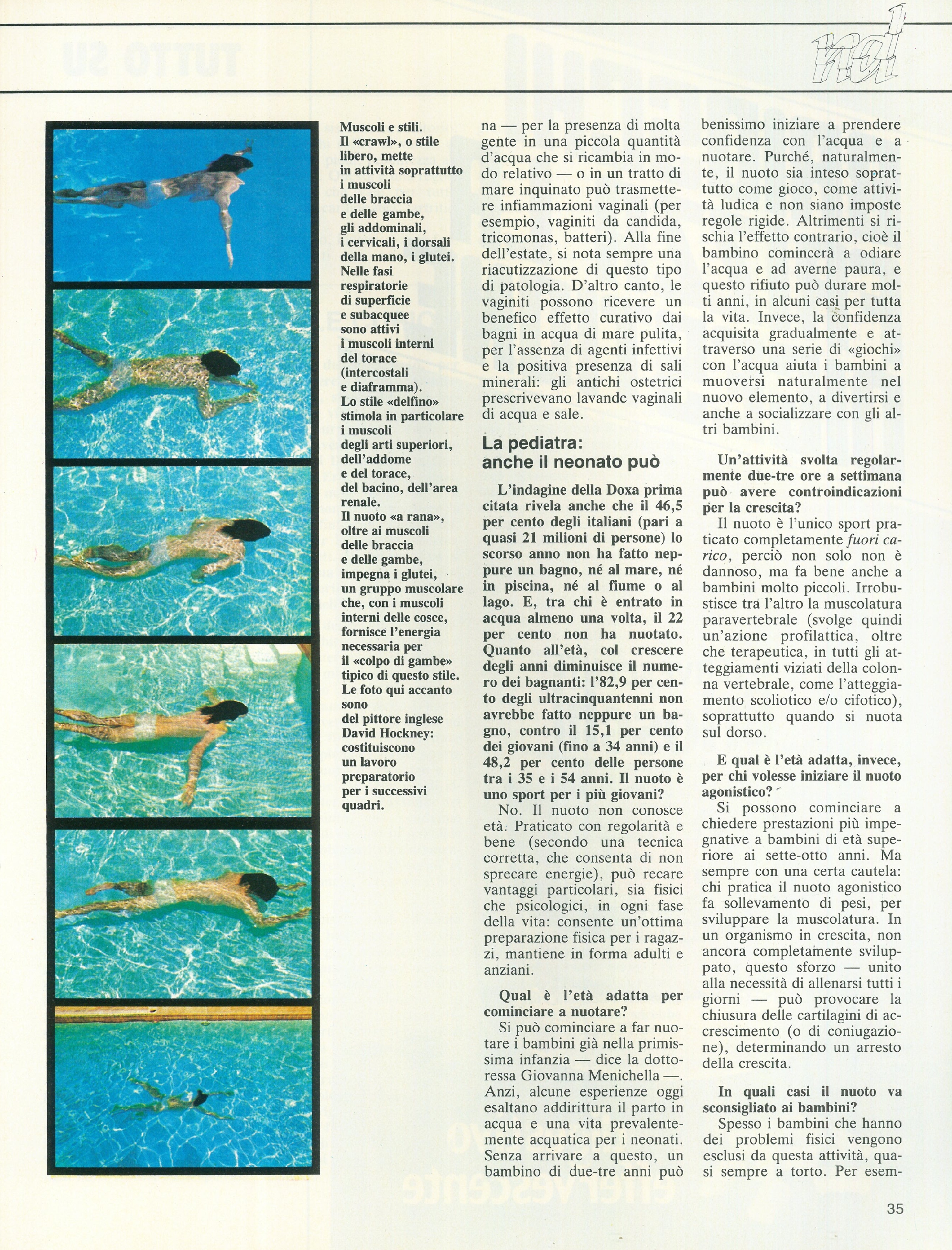 Foto: Le meraviglie del nuoto