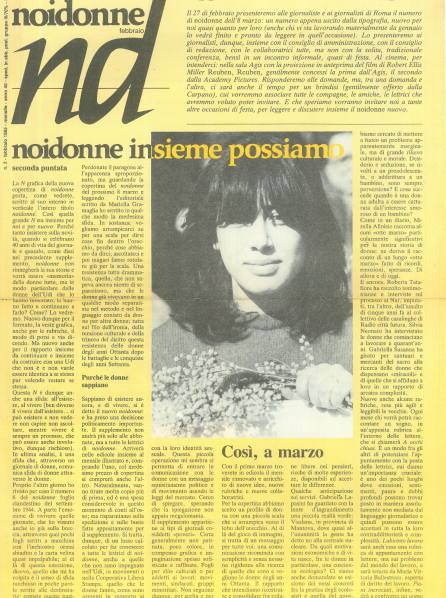 Noi Donne del 01-02-1985