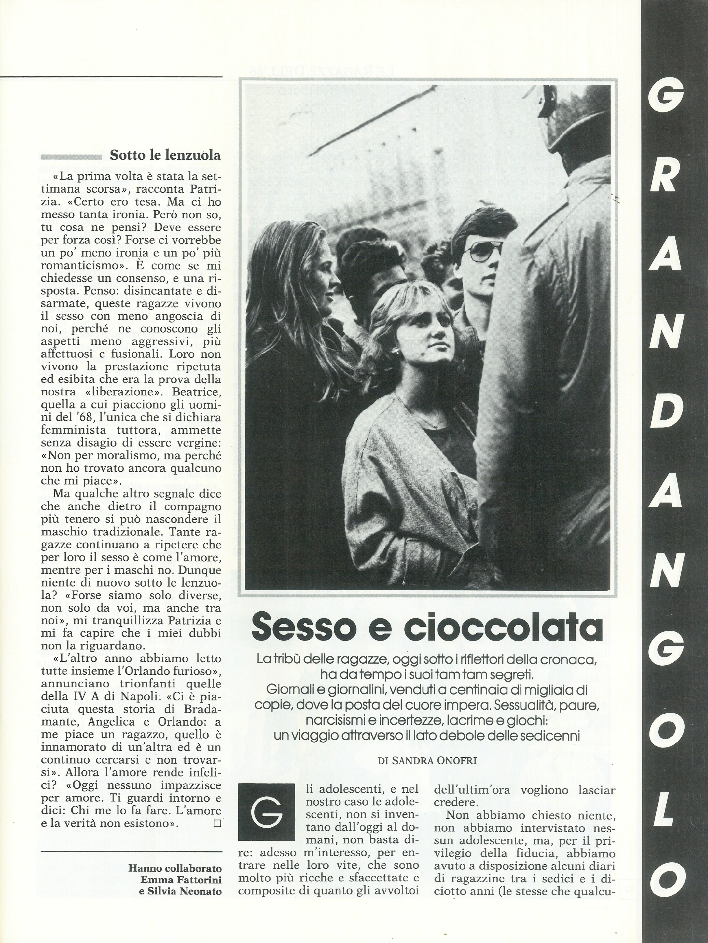 Foto: Le ragazze dell'86