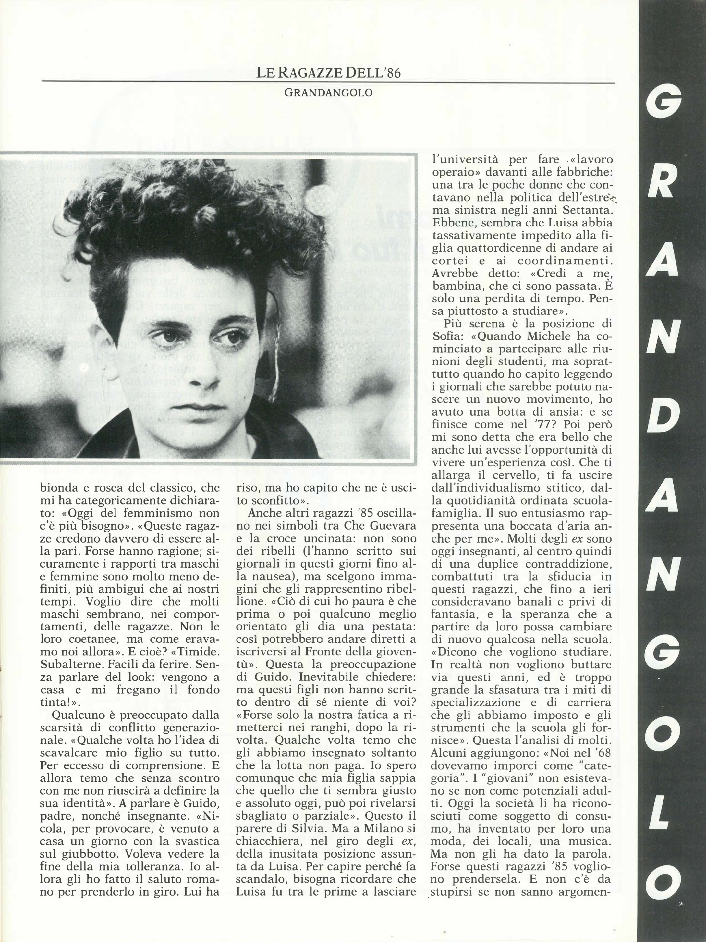 Foto: Le ragazze dell'86