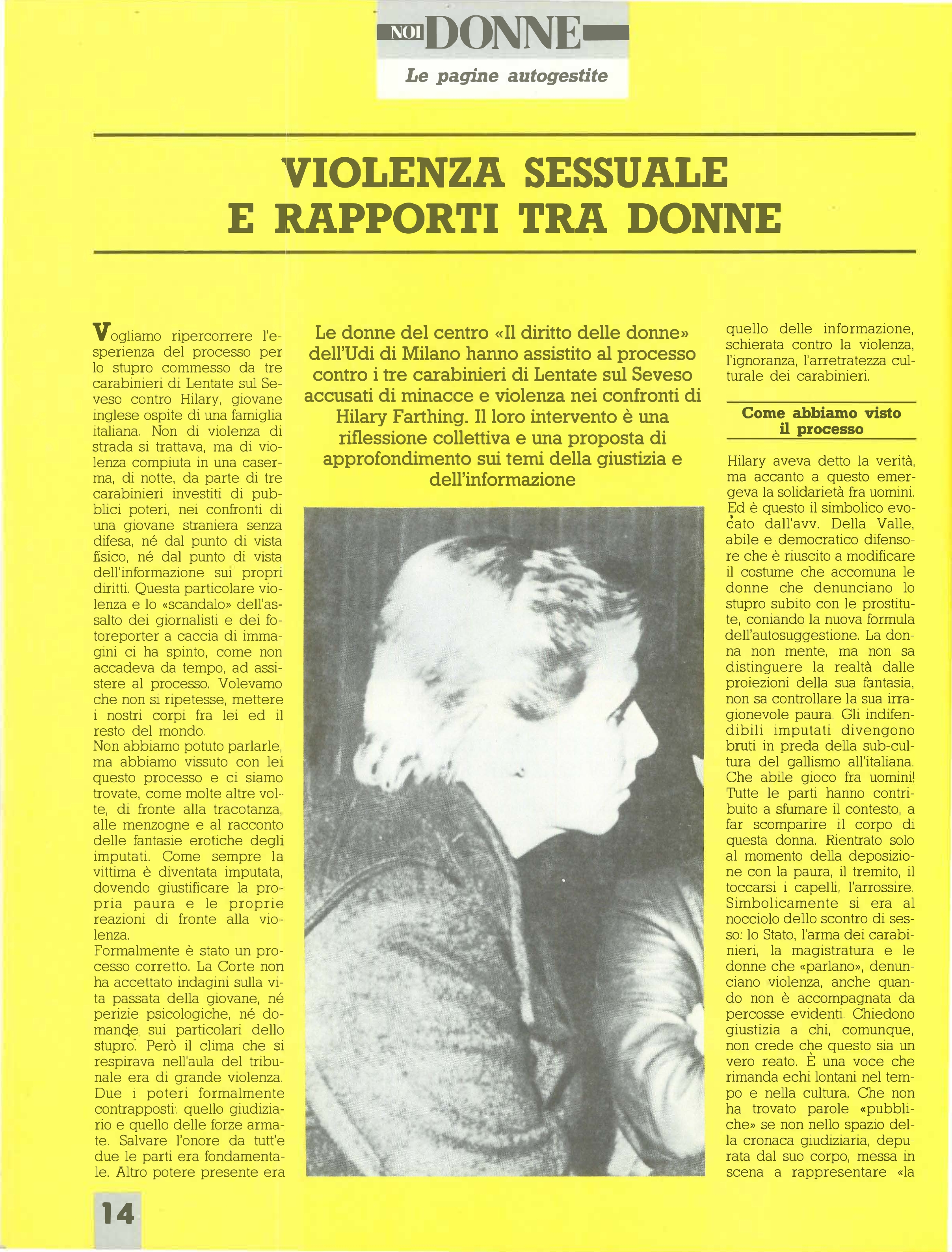 Foto: Oltre la violenza