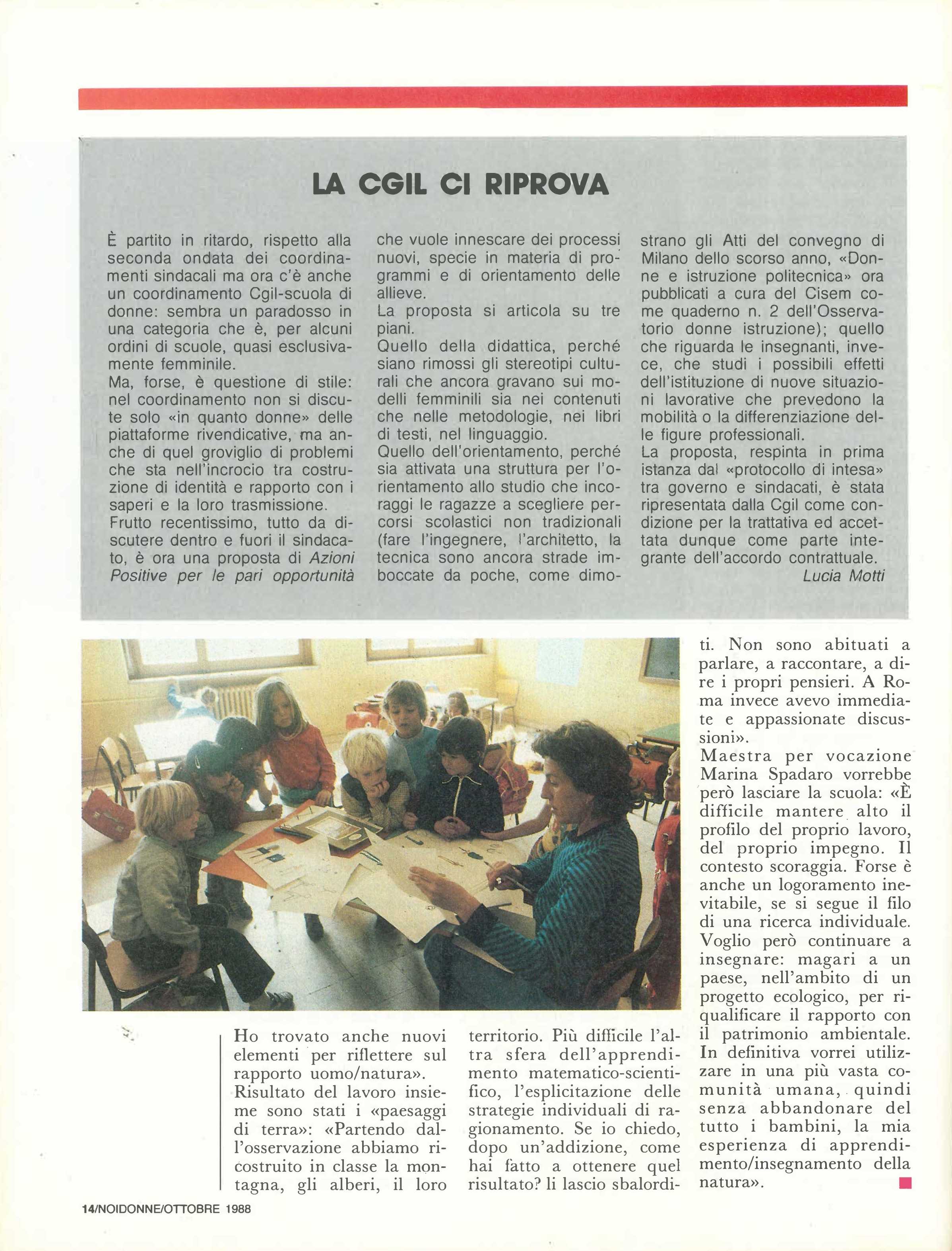 Foto: A scuola con maestria