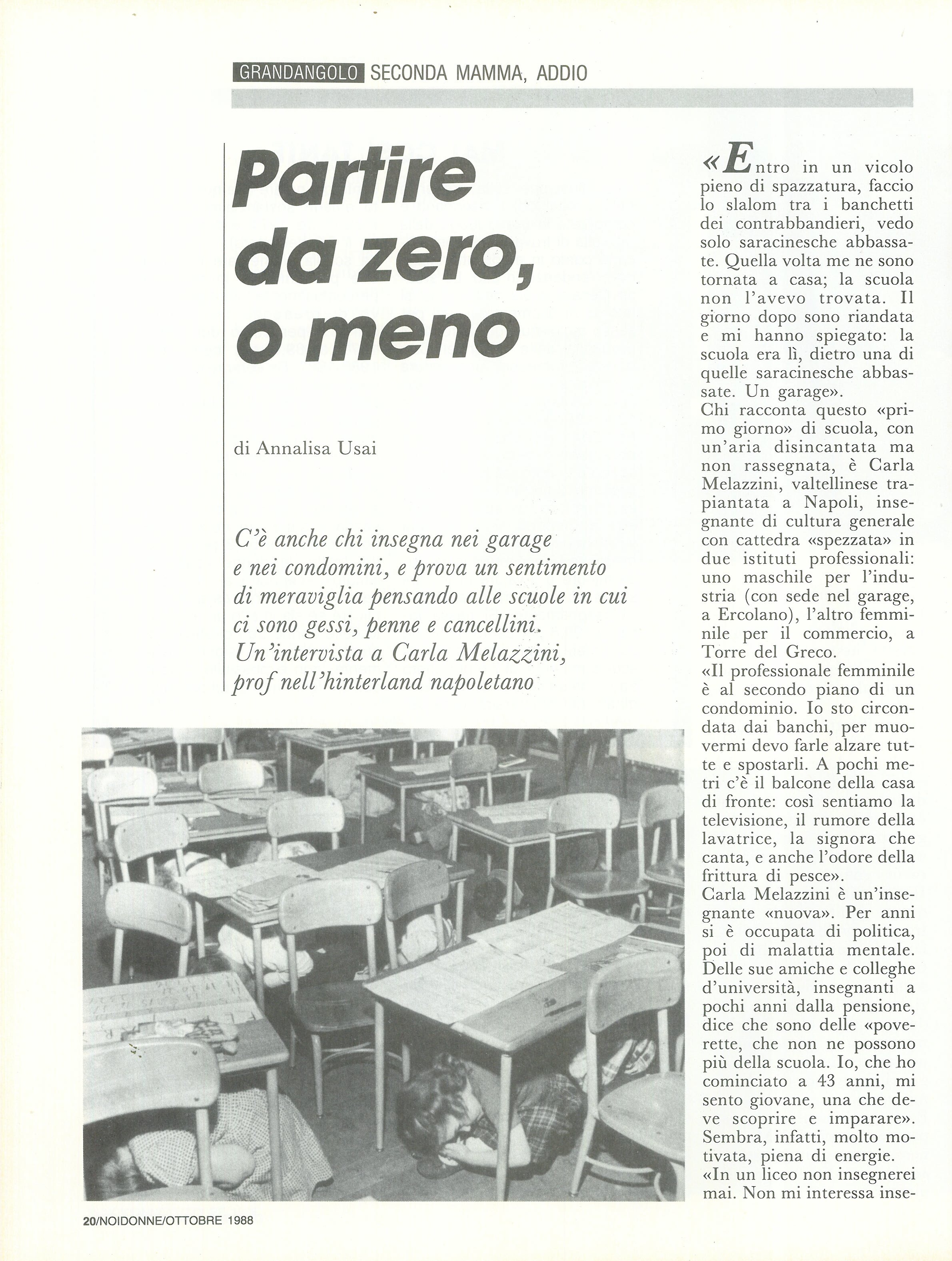 Foto: A scuola con maestria