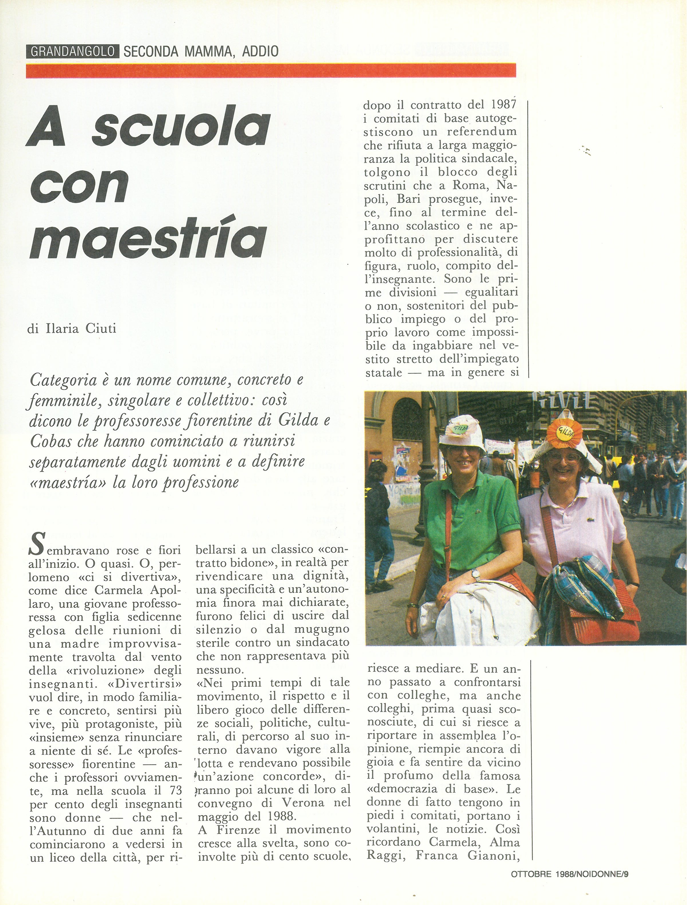 Foto: A scuola con maestria