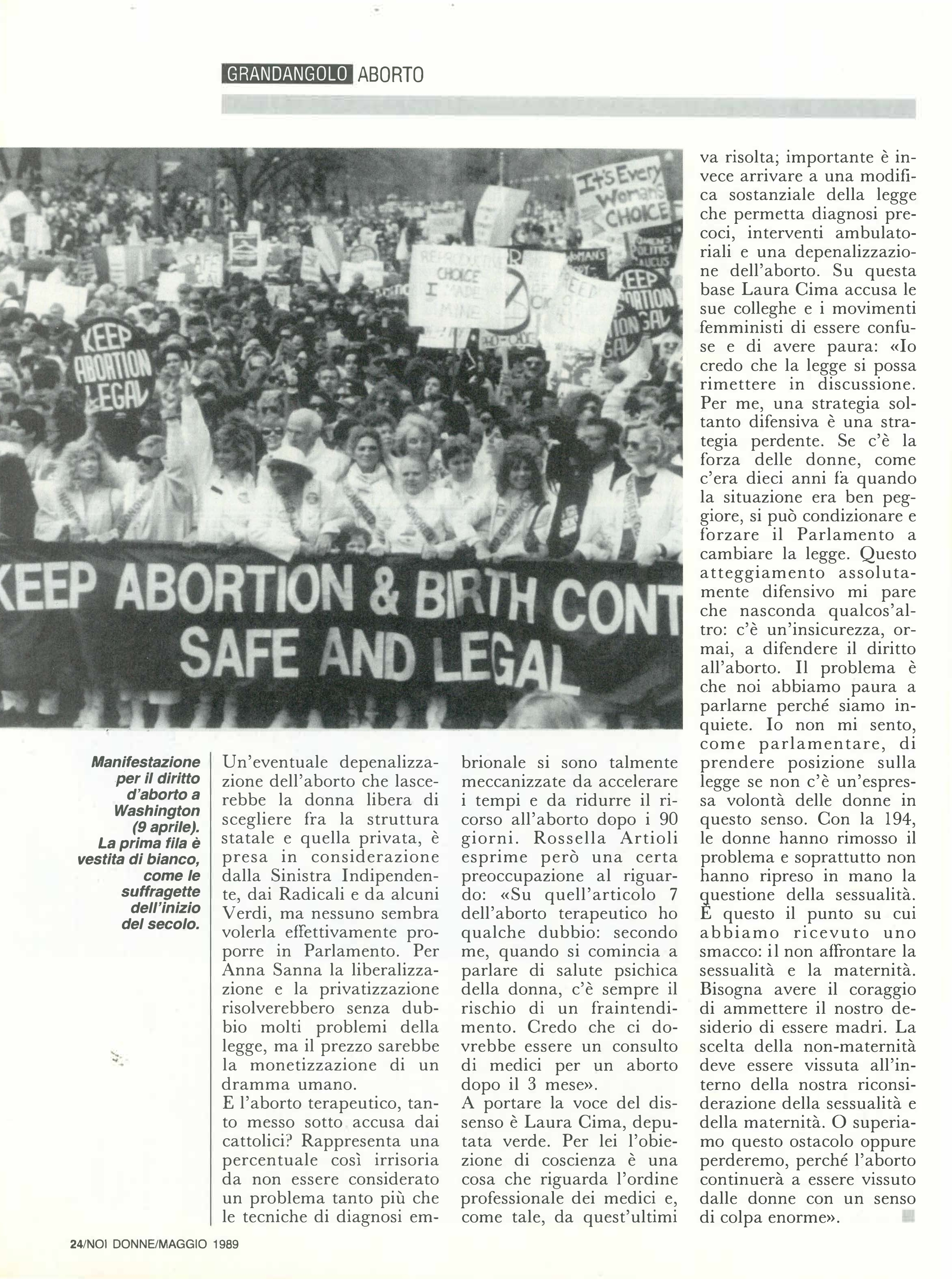 Foto: Aborto come poter scegliere