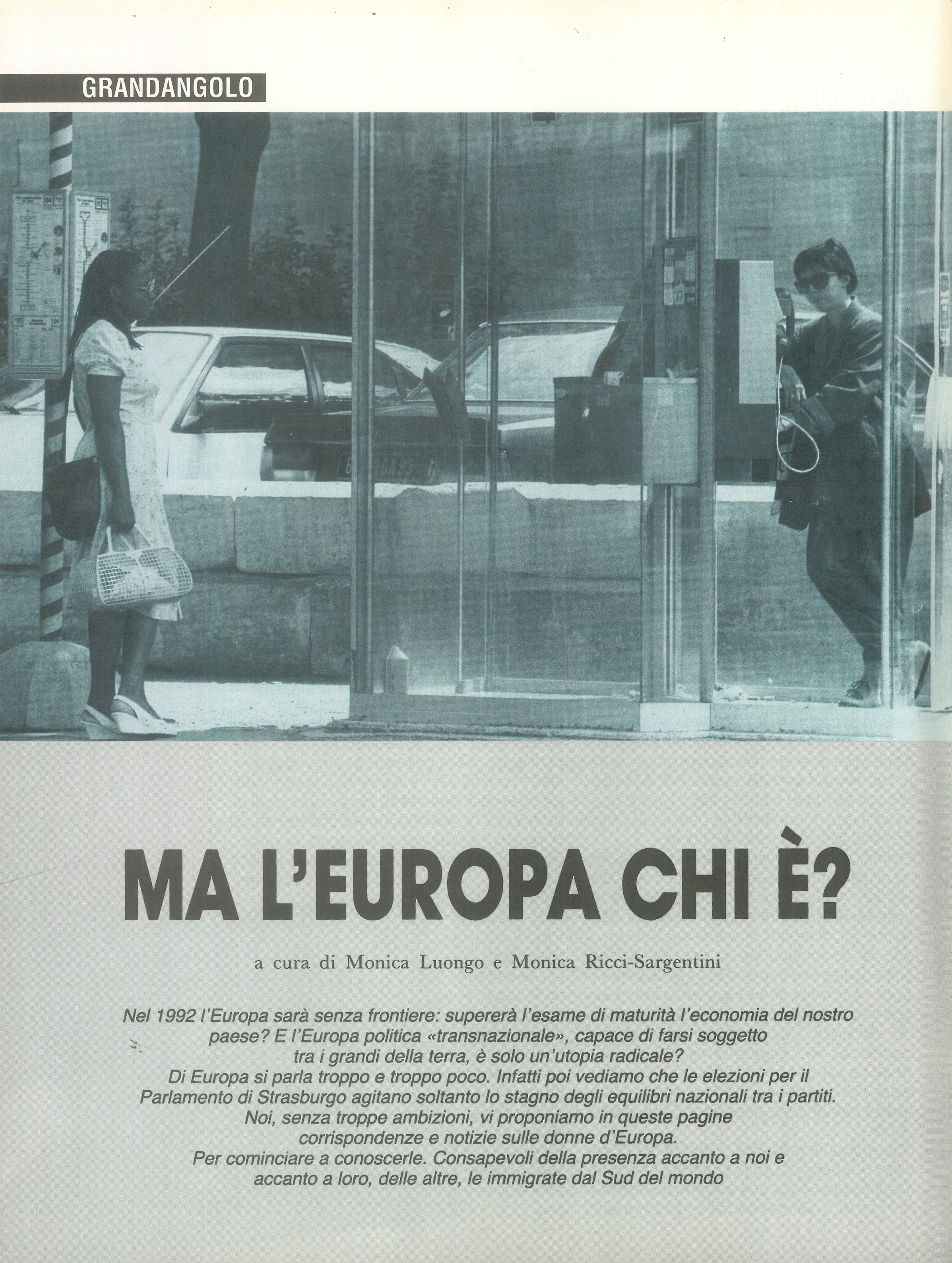 Foto: Ma l'Europa chi è?