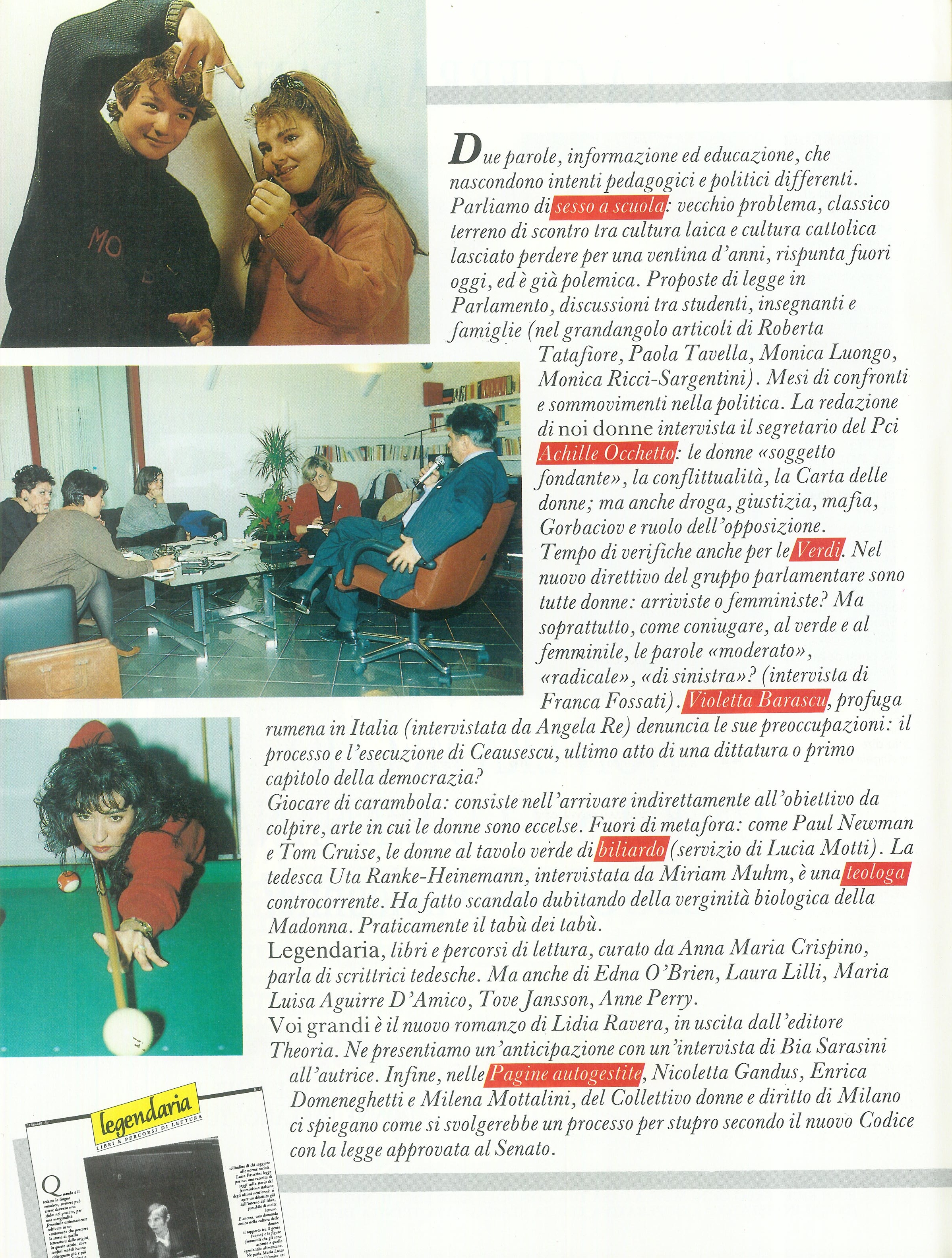 Foto: Sesso a scuola, come lo vogliono politici, studenti e insegnanti