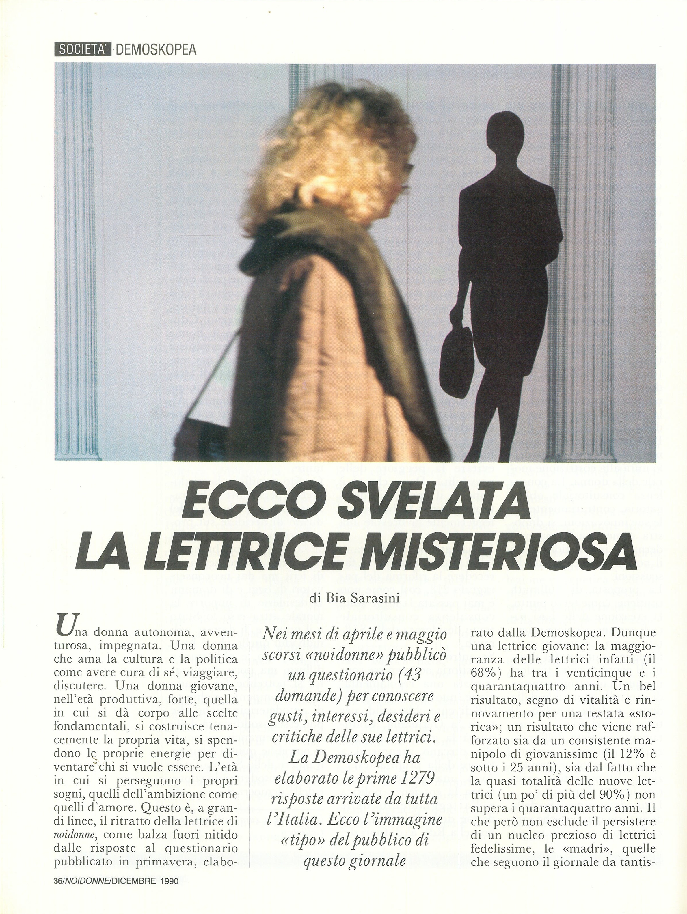 Foto: Chi è la lettrice di Noidonne?