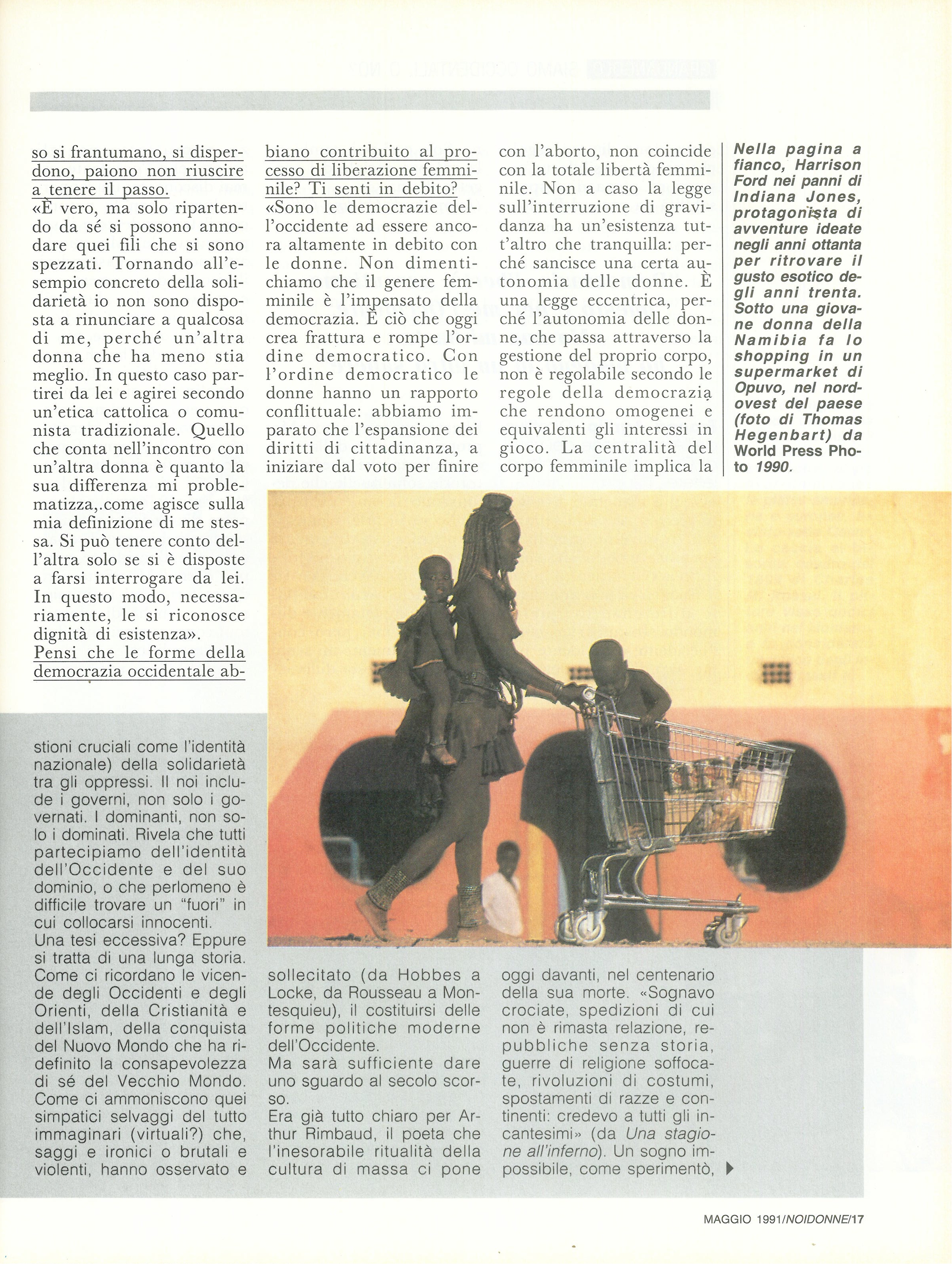 Foto: Siamo occidentali o no?