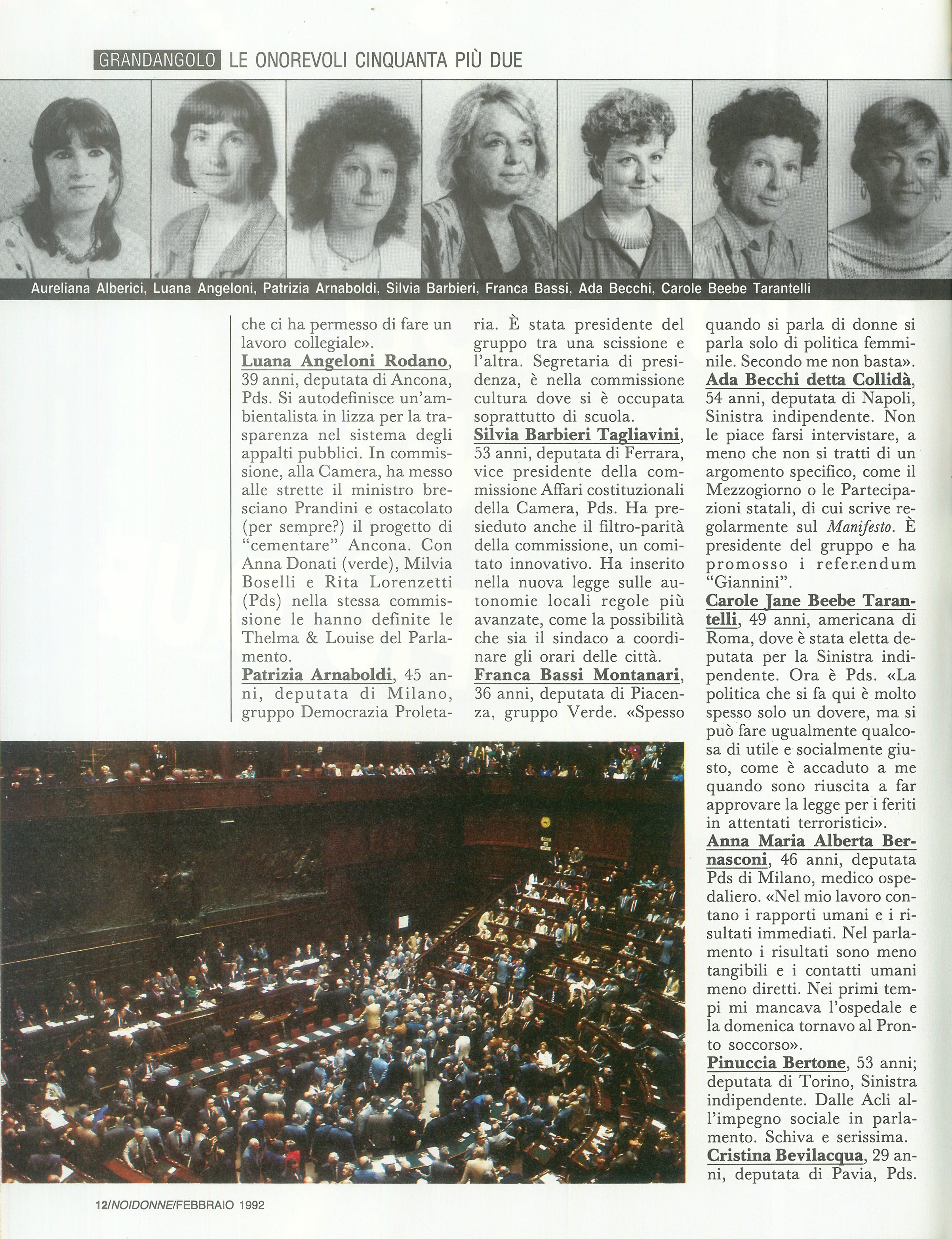 Foto: Cinque anni in Parlamento