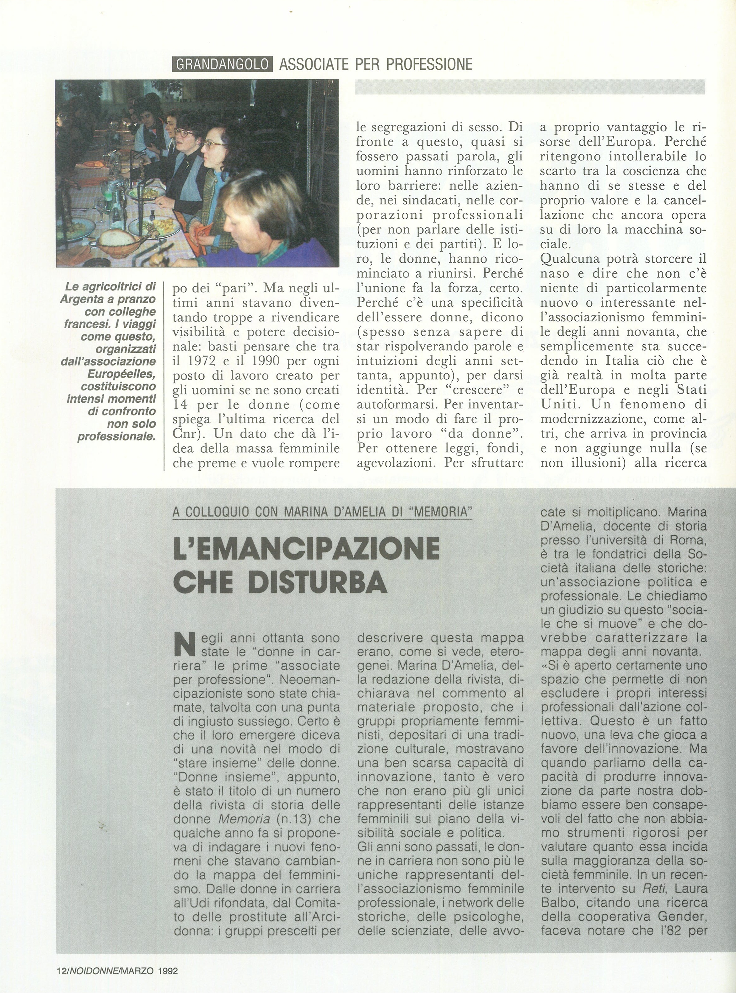 Foto: Insieme. Per lavoro e per passione