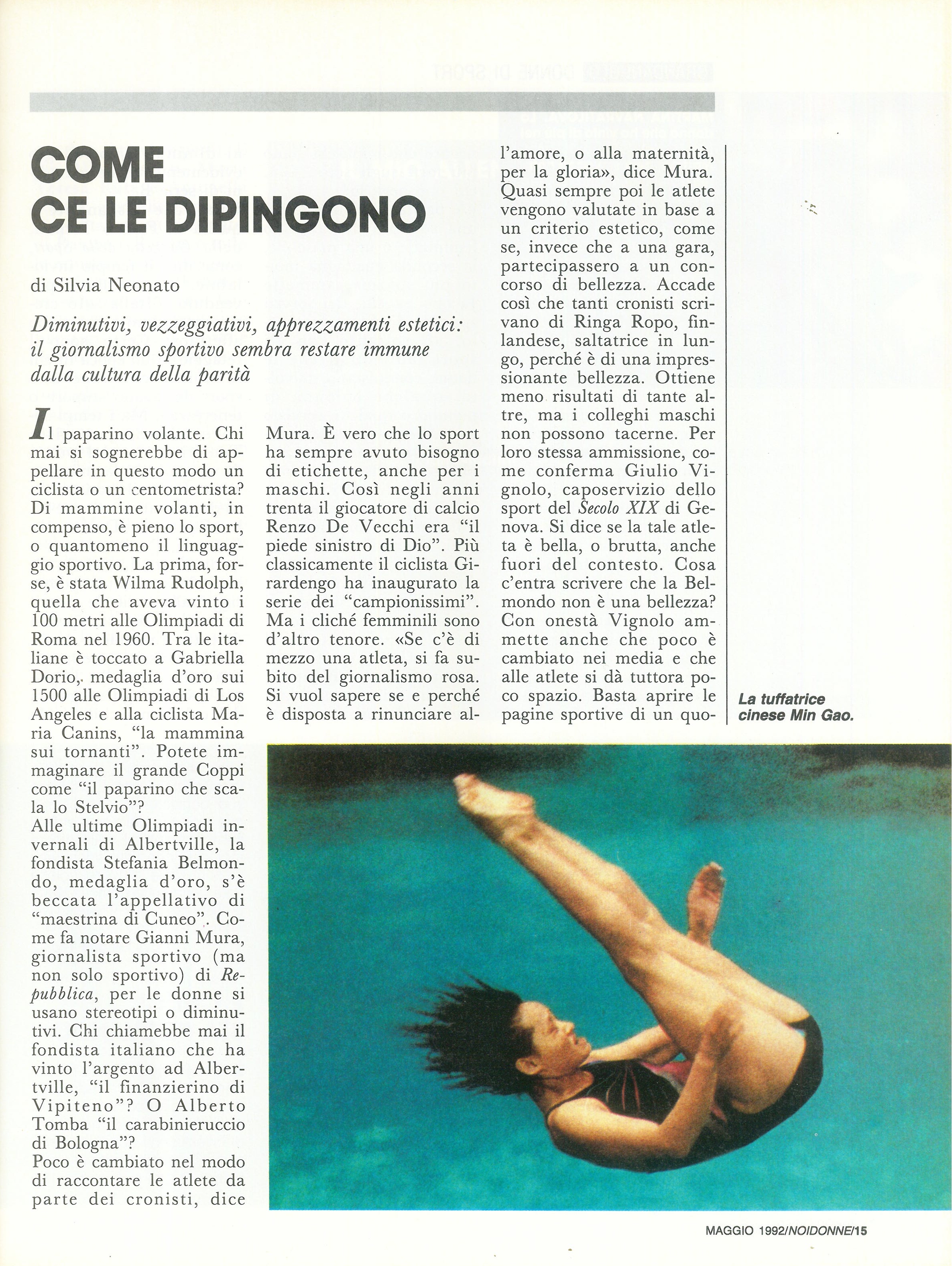 Foto: Sport: l'altra faccia della medaglia