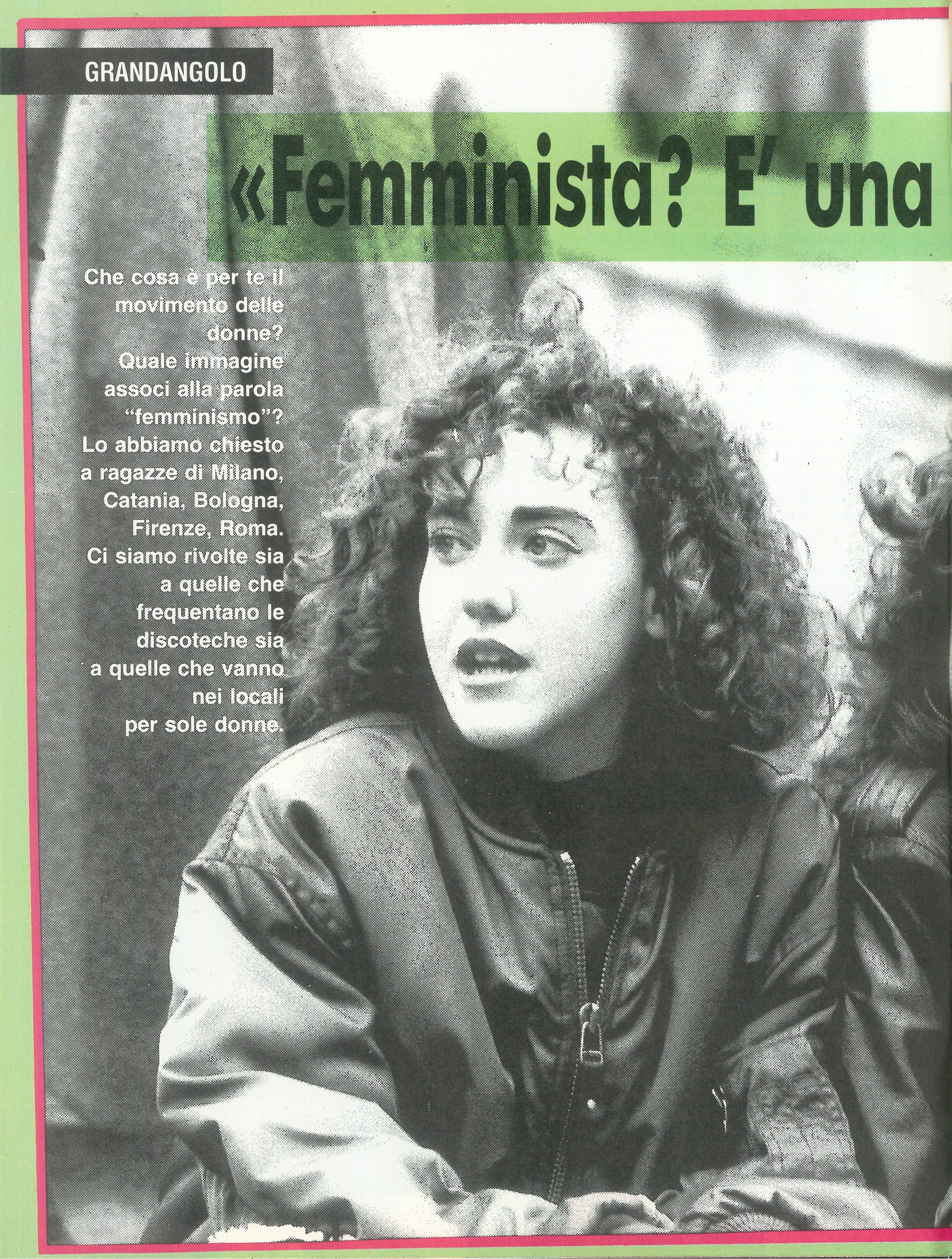 Foto: Il femminismo non serve più
