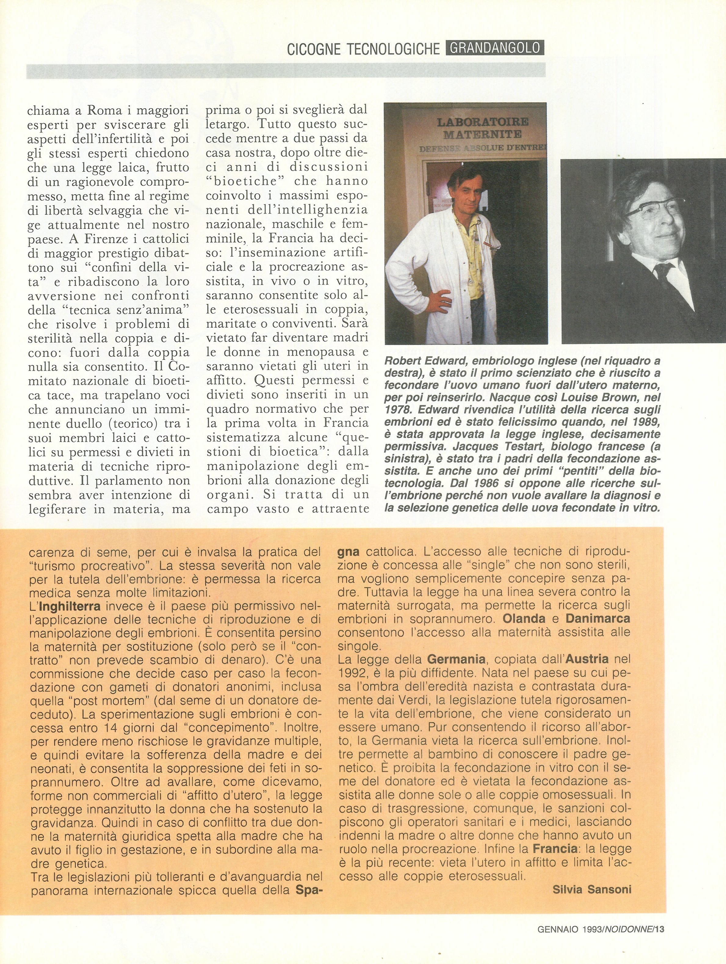 Foto: Cicogne tecnologiche