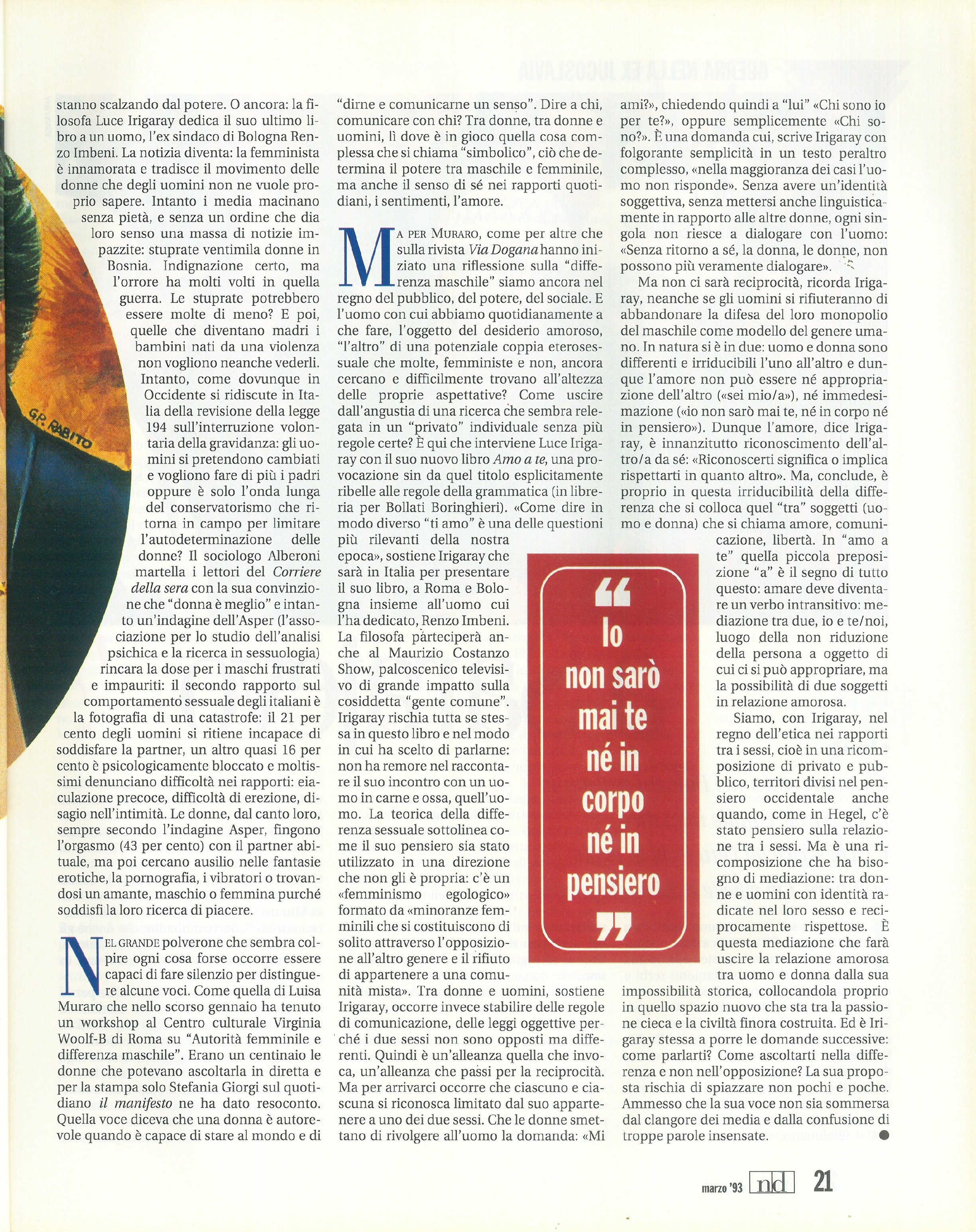 Foto: Italia nervosa? Mimosa!