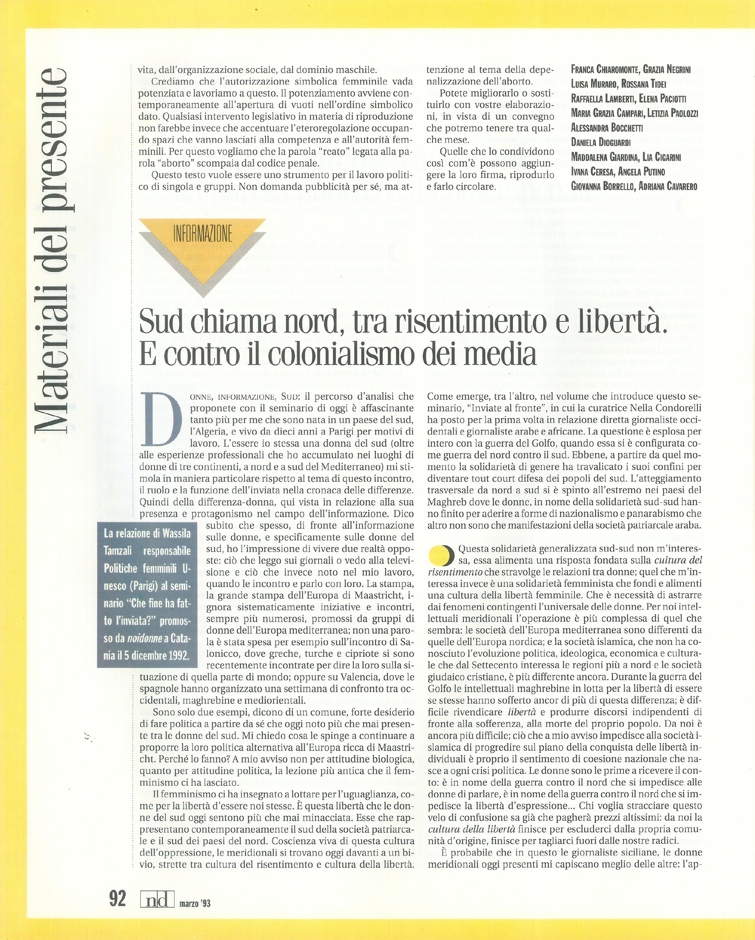 Foto: Italia nervosa? Mimosa!