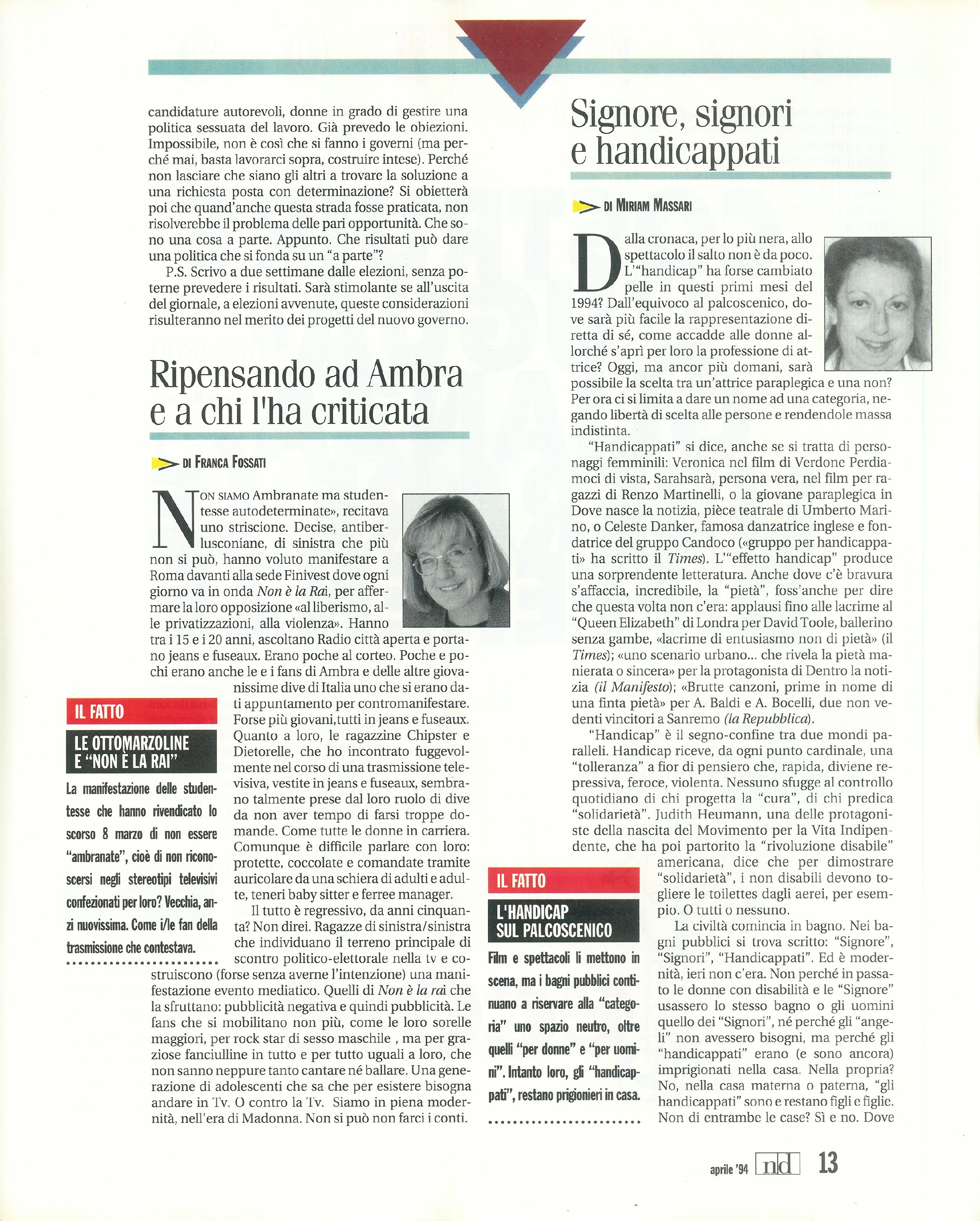 Foto: Signore fate il vostro gioco